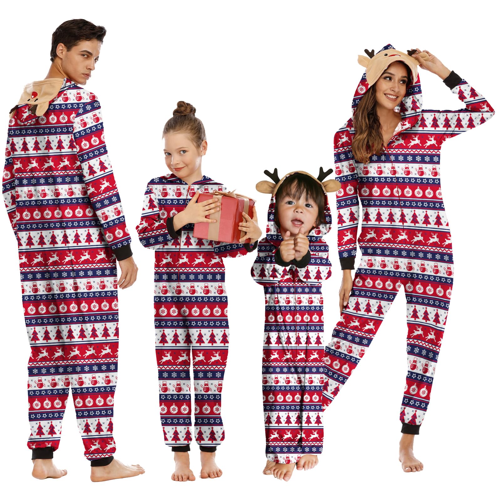Neufigr Family Christmas Pajamas Matching Sets Xmas Pjs for Family