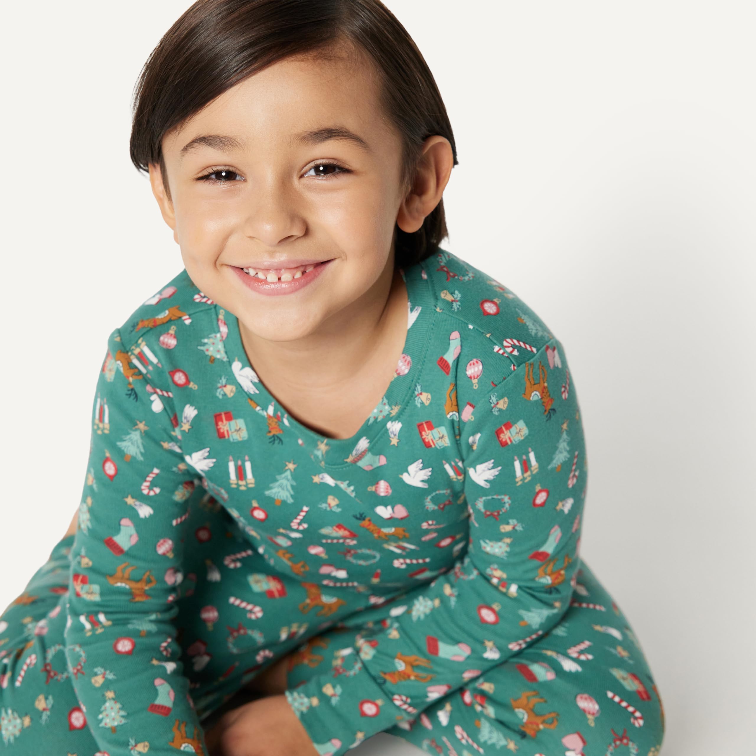 Amazon Essentials x Sofia Grainge Matching Holiday Family Pajama Sets