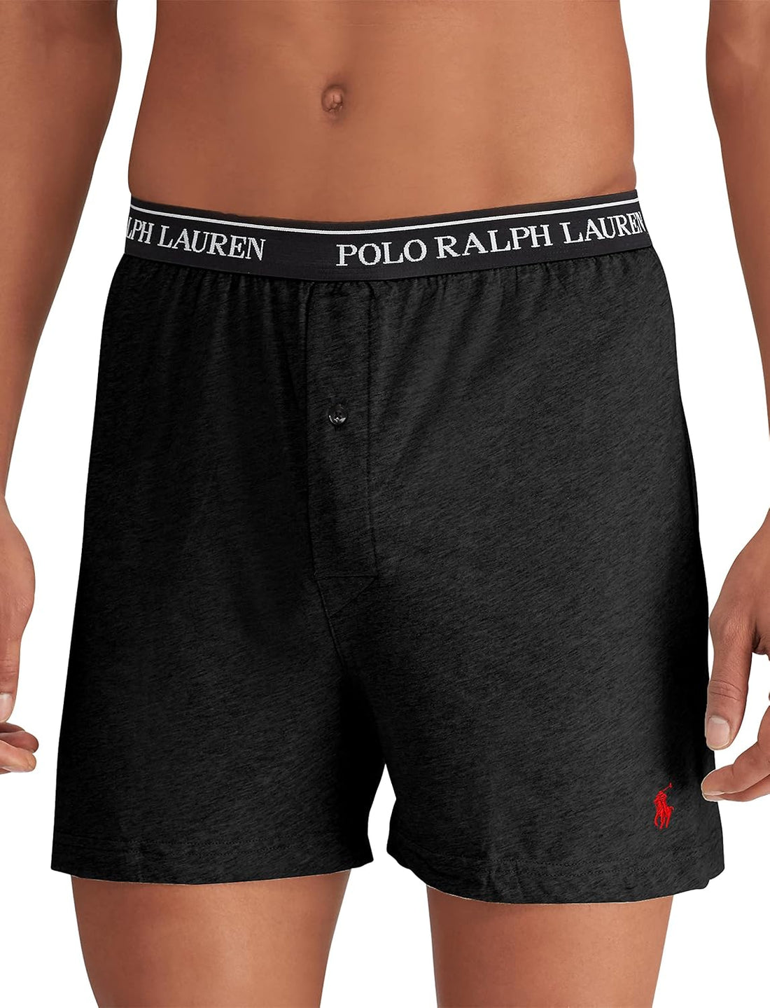 POLO RALPH LAUREN Underwear Boxers Pack, 3-Pack, Classic Fit Cotton Knit Boxer, 100% Cotton Moisture Wicking Boxers