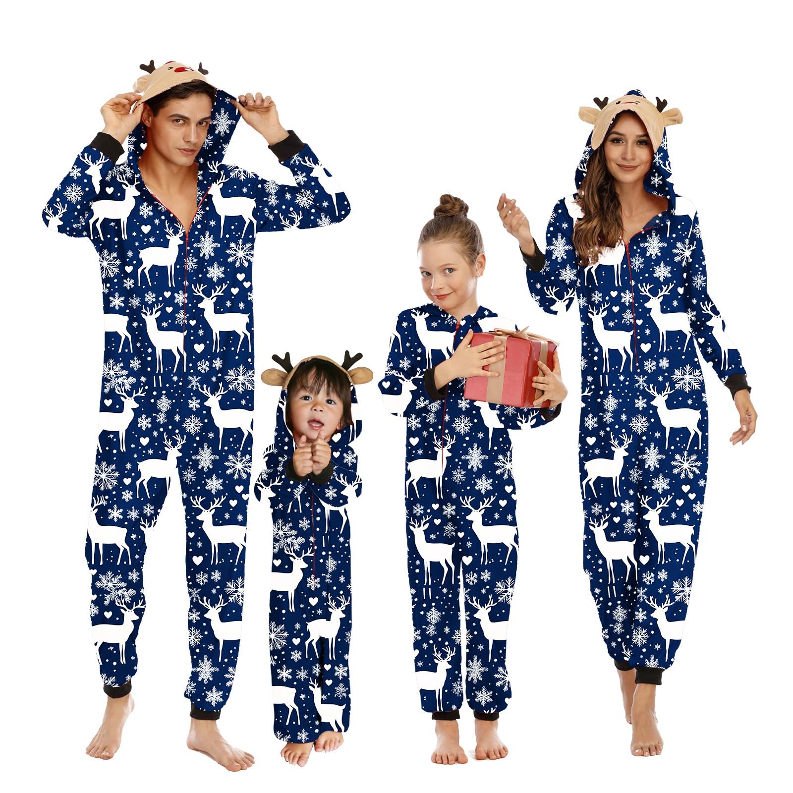 Neufigr Family Christmas Pajamas Matching Sets Xmas Pjs for Family