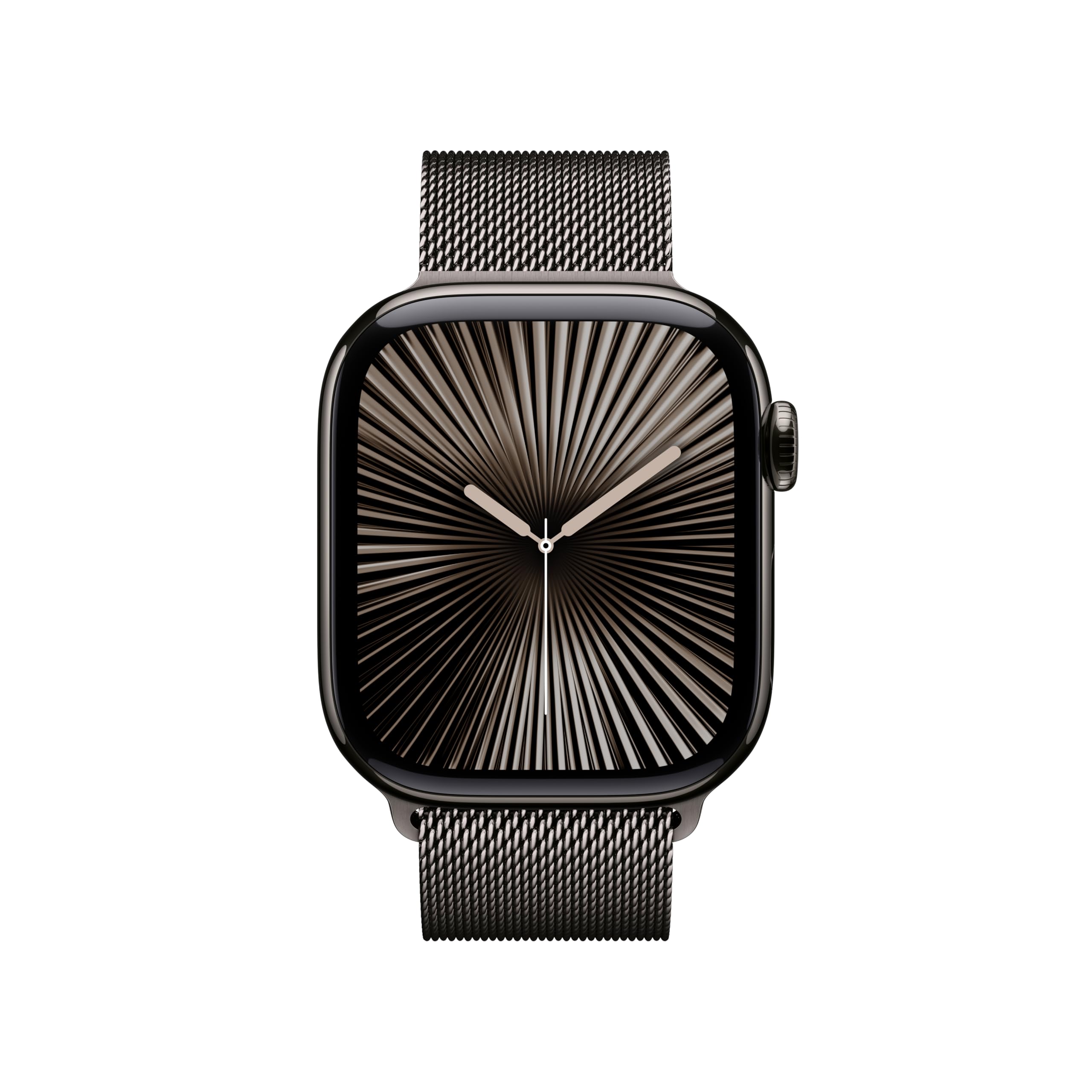 Apple Watch Series 10 [GPS 46mm case] Smartwatch with Jet Black Aluminum Case with Black Sport Band - M/L. Fitness Tracker, ECG App, Always-On Retina Display, Water Resistant