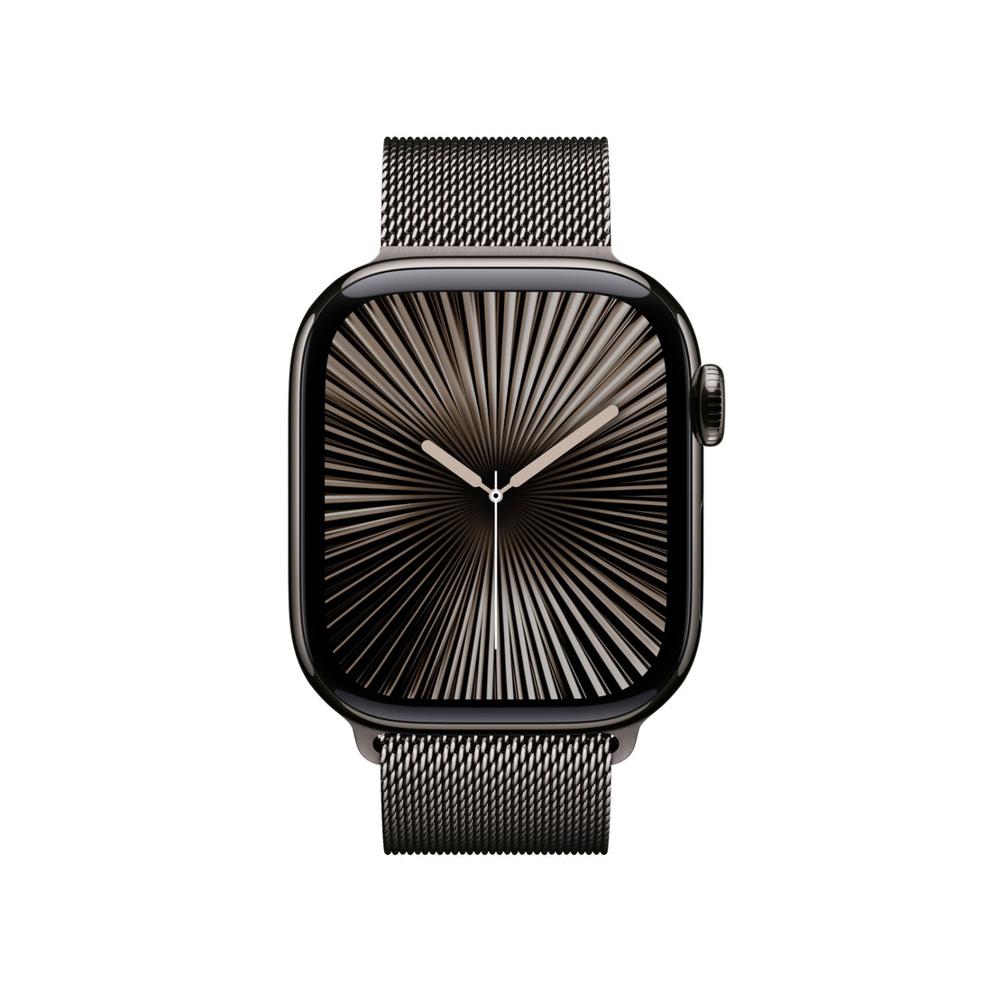 Apple Watch Series 10 [GPS 46mm case] Smartwatch with Jet Black Aluminum Case with Black Sport Band - M/L. Fitness Tracker, ECG App, Always-On Retina Display, Water Resistant