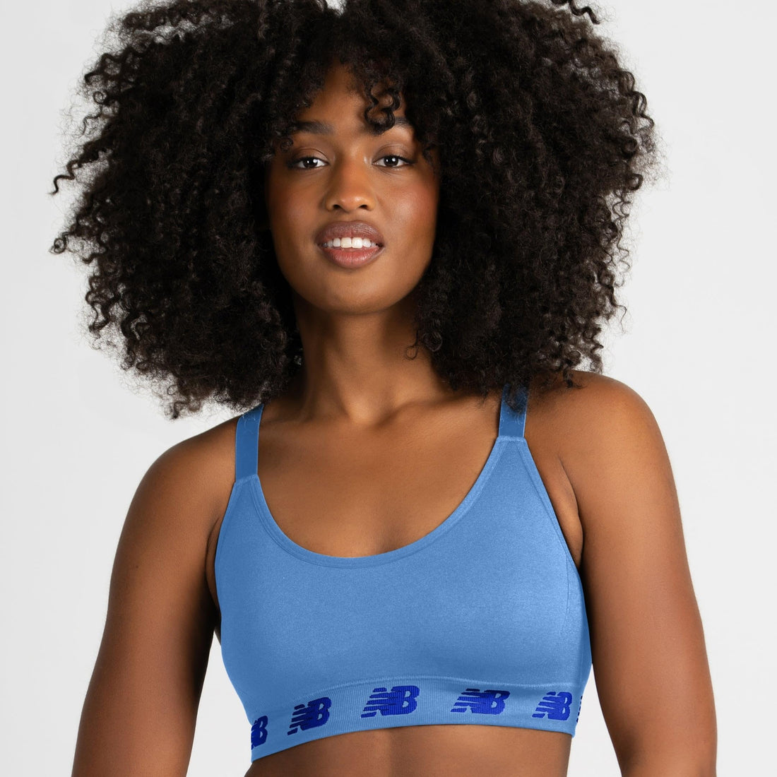 New Balance 3 Pack Seamless Sports Bras for Women, Cami Keyhole Breathability, Gym Sports Bra, Yoga Workout Set