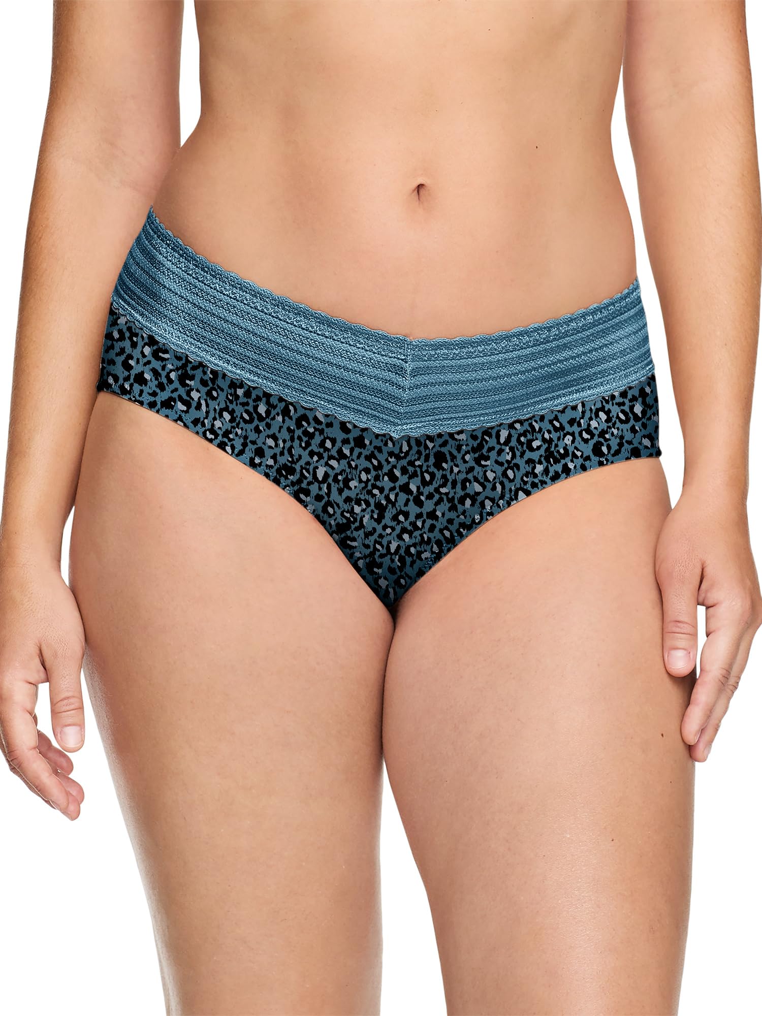 Warner's womens No Pinching No Problems Dig-free Comfort Waist With Lace Microfiber Hipster 5609j