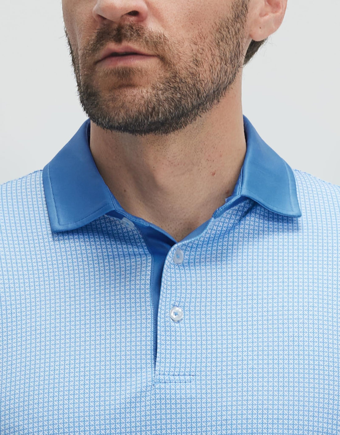 M MAELREG Golf Shirts for Men Short Sleeve Print Patterns Moisture Wicking Performance Lightweight Collared Mens Polo Shirts