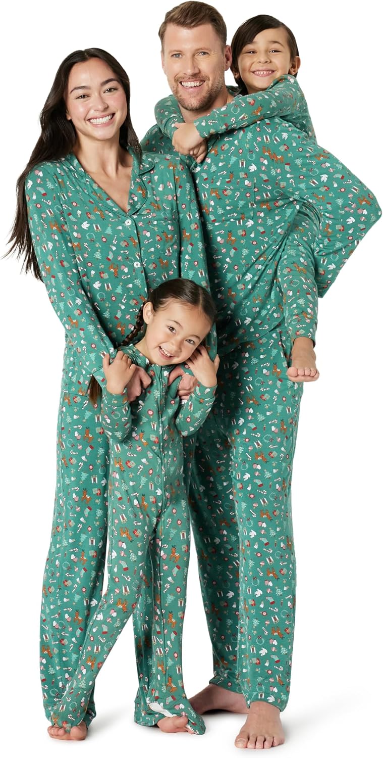 Amazon Essentials x Sofia Grainge Matching Holiday Family Pajama Sets