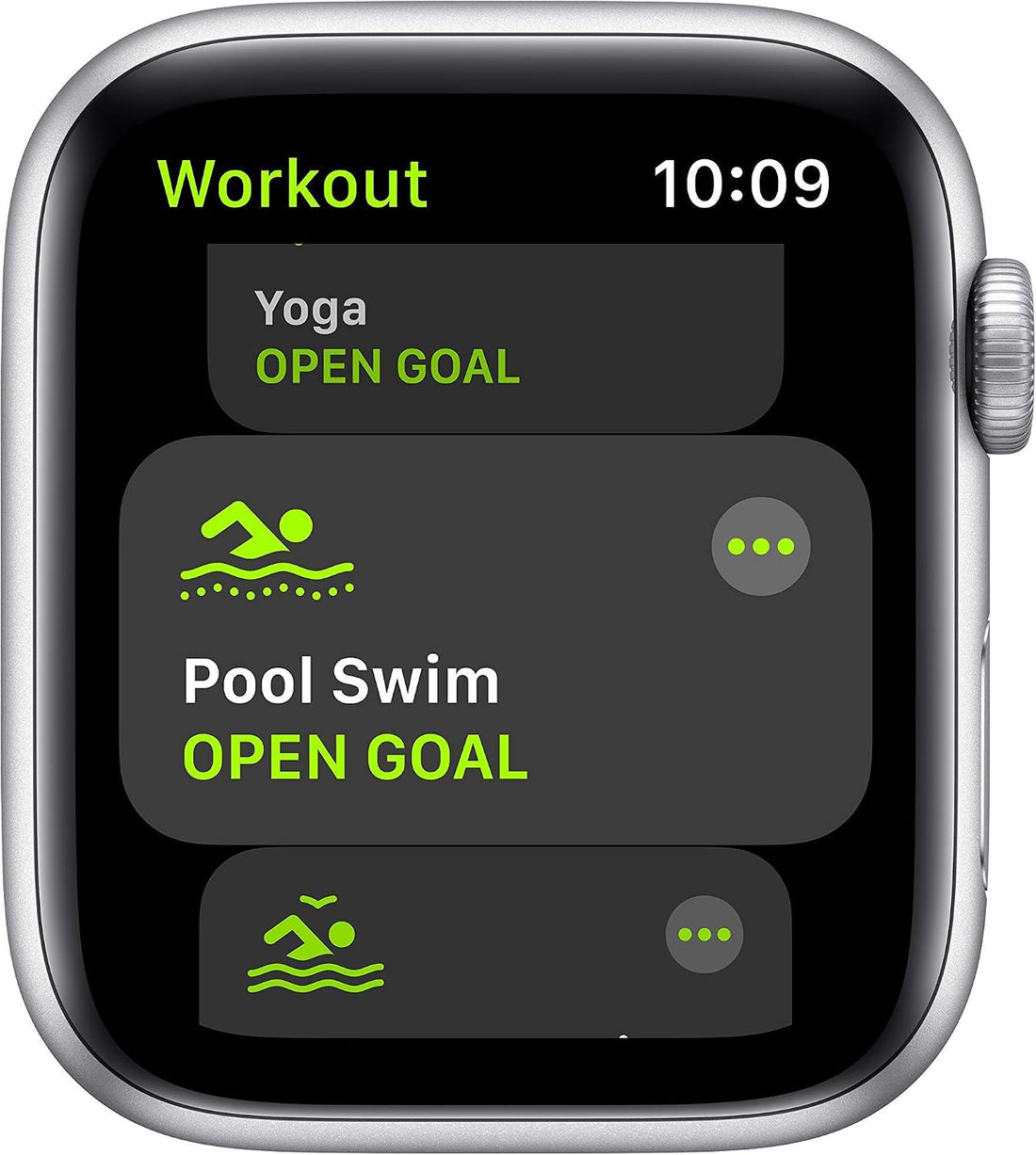 Apple Watch SE (GPS, 40mm) - Silver Aluminum Case with White Sport Band (Renewed)