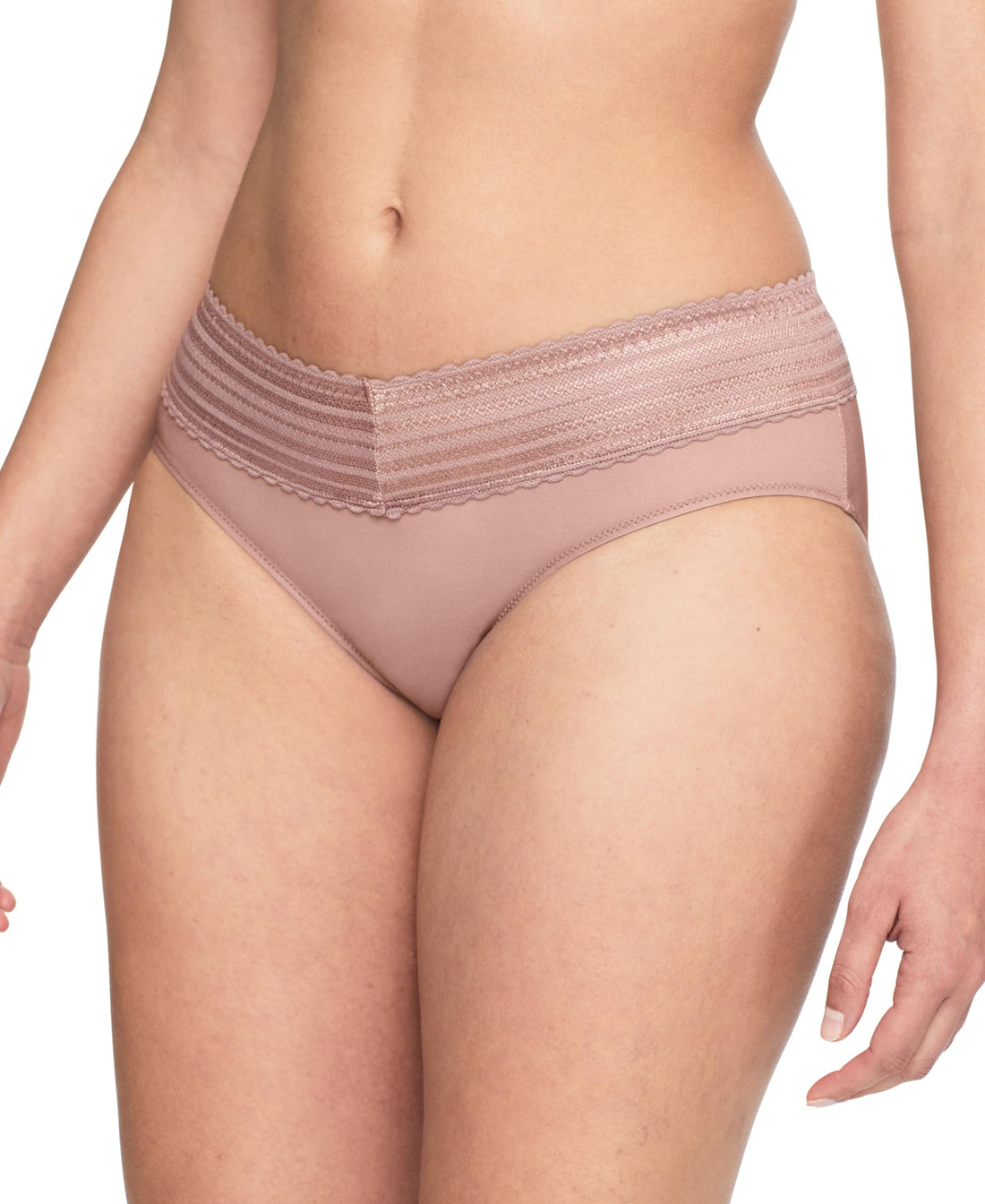 Warner's womens No Pinching No Problems Dig-free Comfort Waist With Lace Microfiber Hipster 5609j