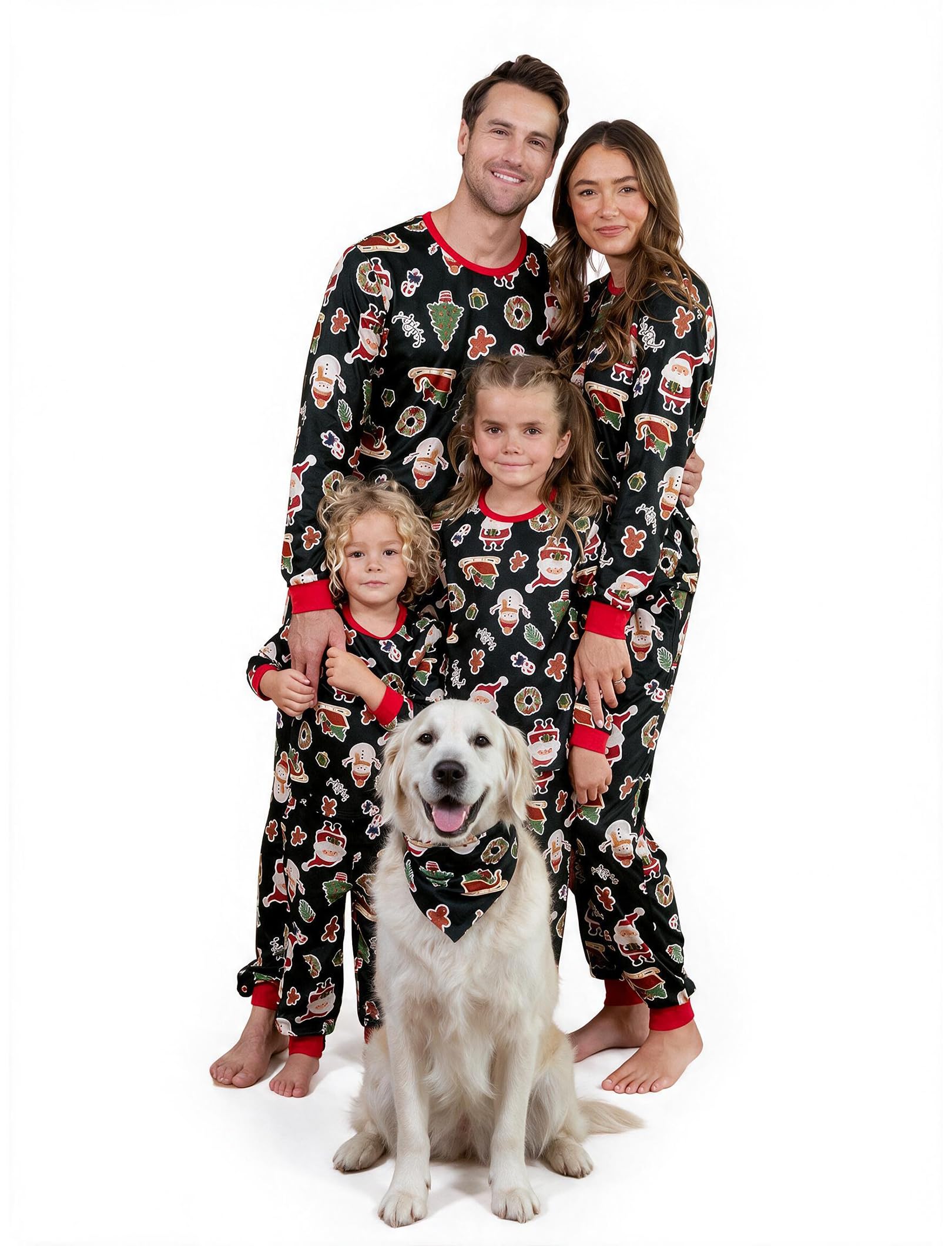 PATPAT Family Christmas Pajamas Matching Sets : Holiday Sleepwear Xmas PJS