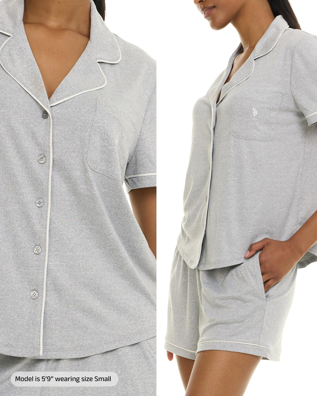 U.S. POLO ASSN. Summer Pajamas for Women Set