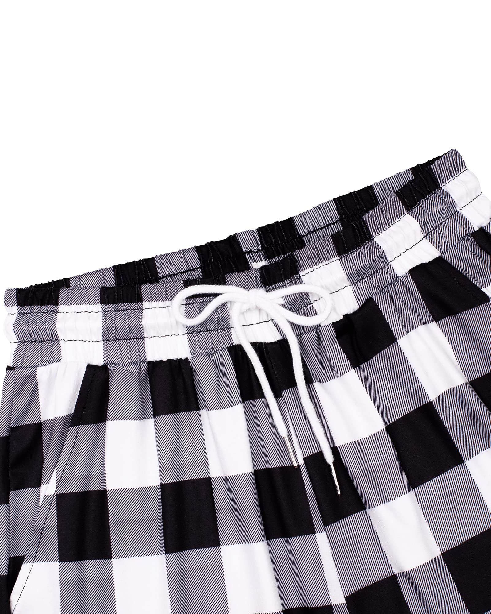 Womens Pajama Pants Plaid Stretch Comfy Lounge Pants Sleep Bottoms Y2K PJ