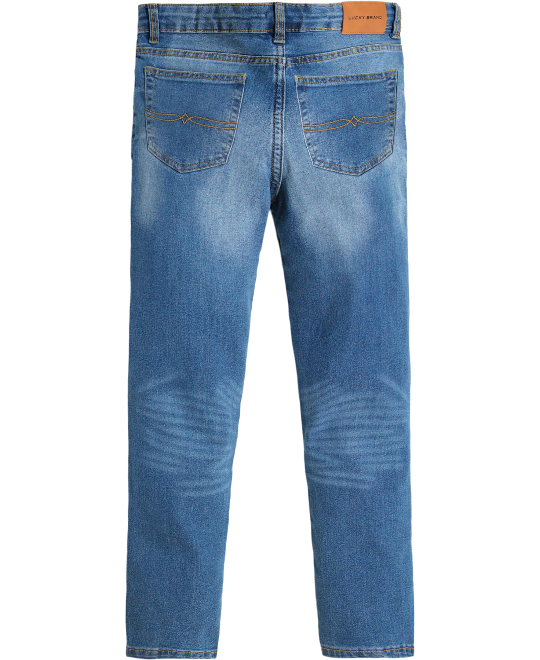 Lucky Brand Boys' Classic Fit Straight Leg Denim Jeans
