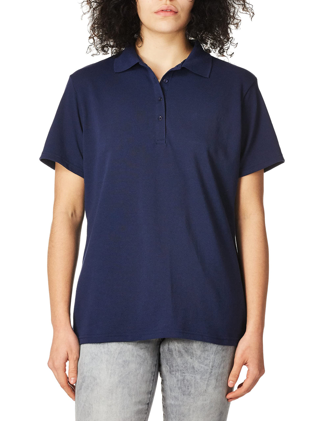 Hanes Women's X-Temp Polo with FreshIQ