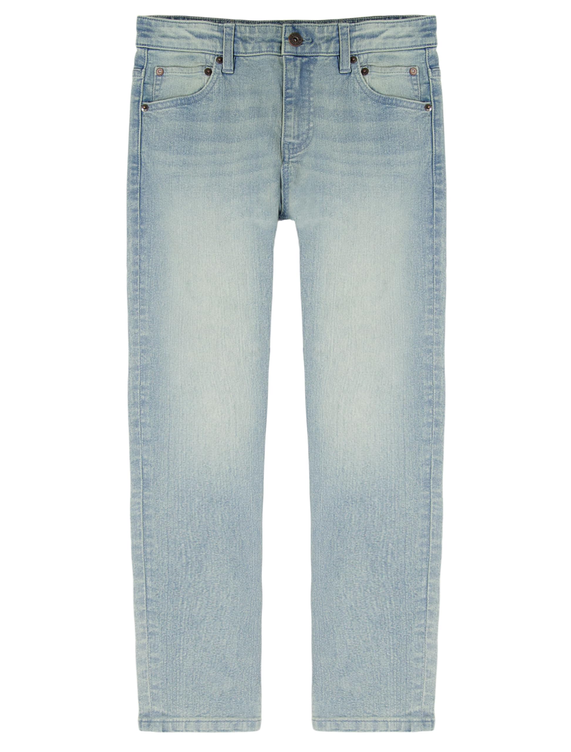 Lucky Brand Boys' Classic Fit Straight Leg Denim Jeans