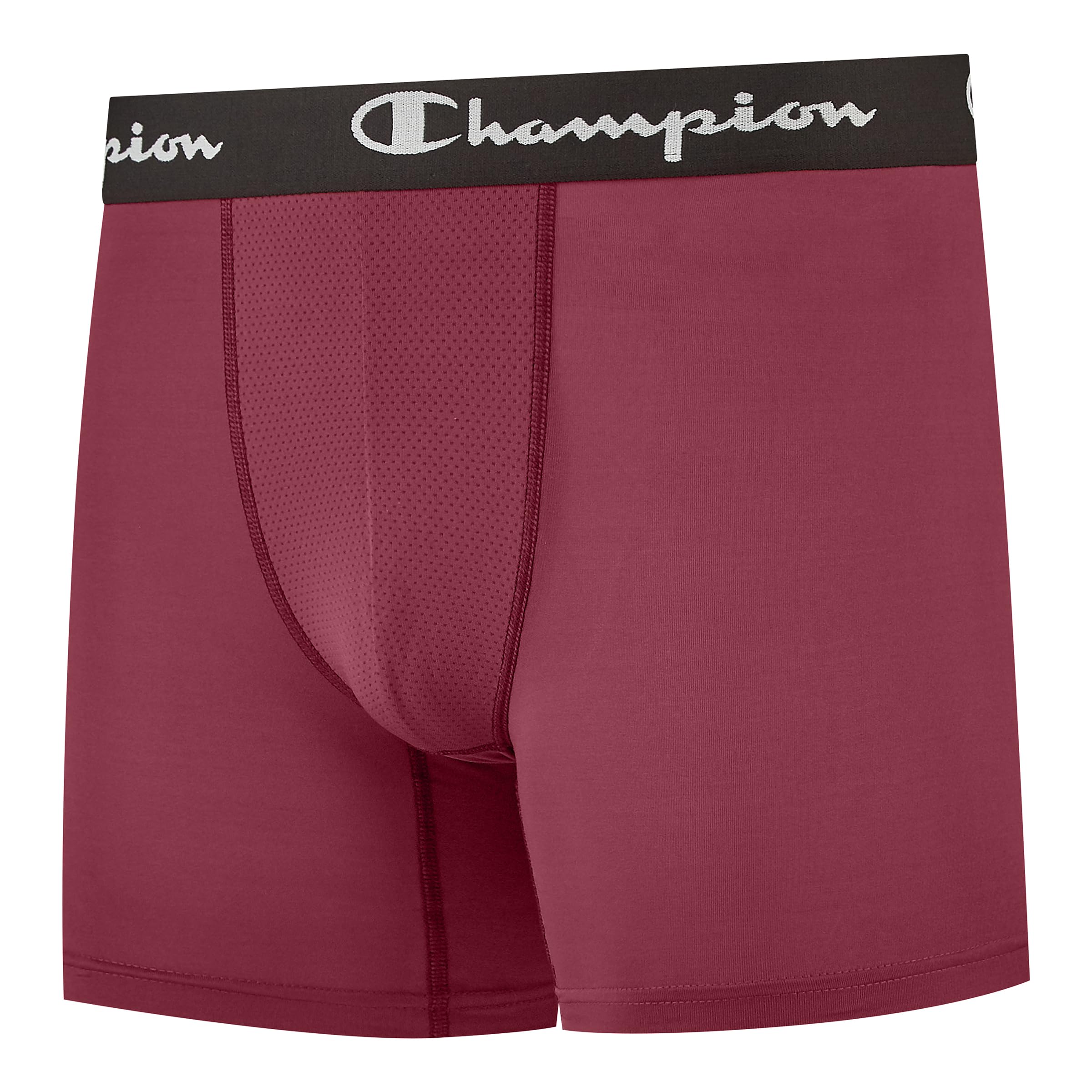 Champion Men's Performance Boxer Brief-5 Pack- With Moisture-wicking, Odor Control, Mesh Pouch & No Ride-up Fit (S–xl)