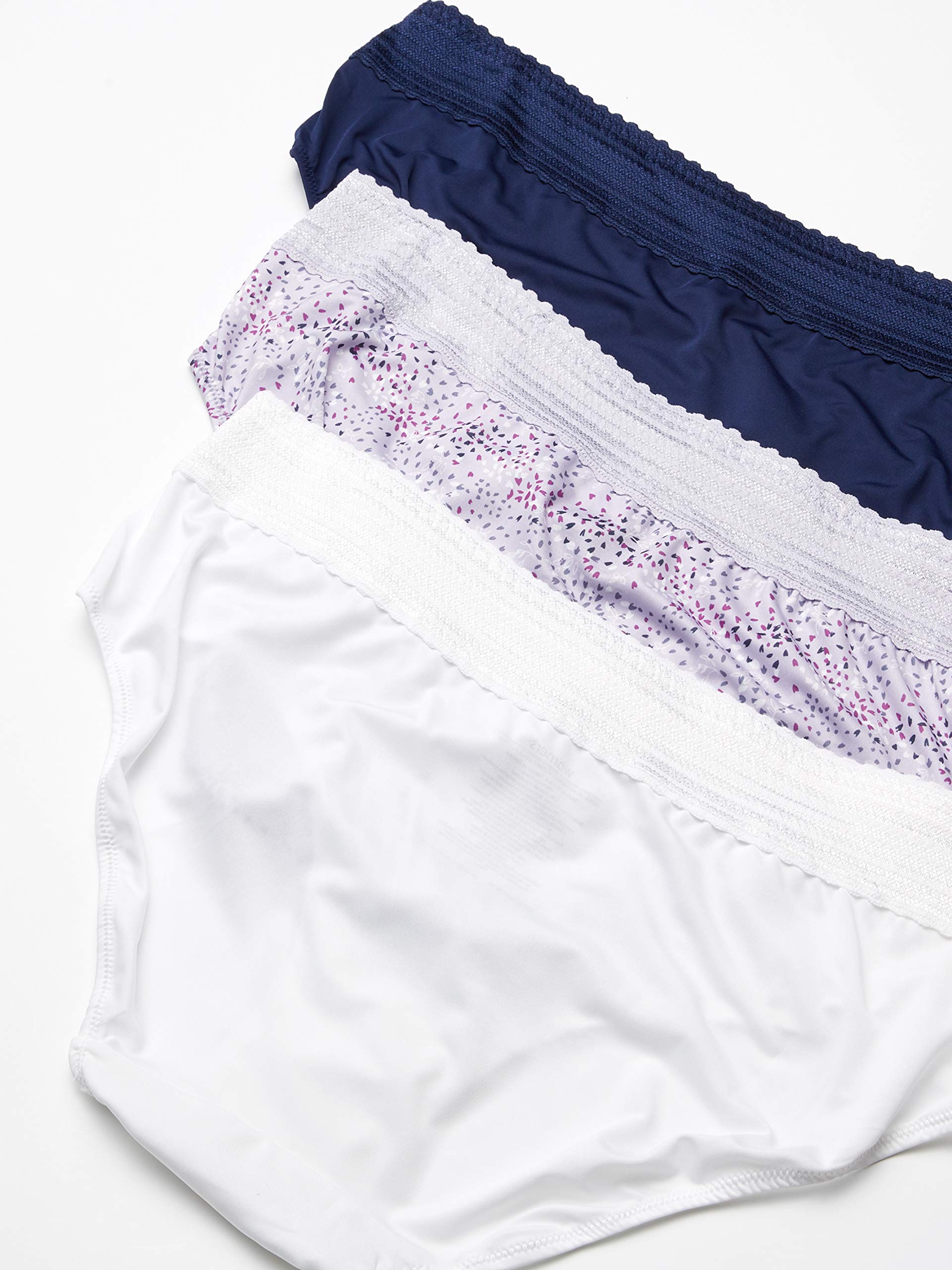 Warner's womens Blissful Benefits No Muffin 3 Pack Hipster Panties