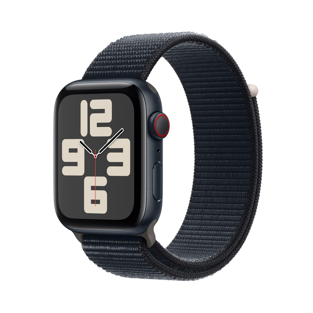 Apple Watch SE (2nd Gen) (GPS + Cellular, 40mm) - Starlight Aluminum Case with Starlight Sport Band, S/M (Renewed)