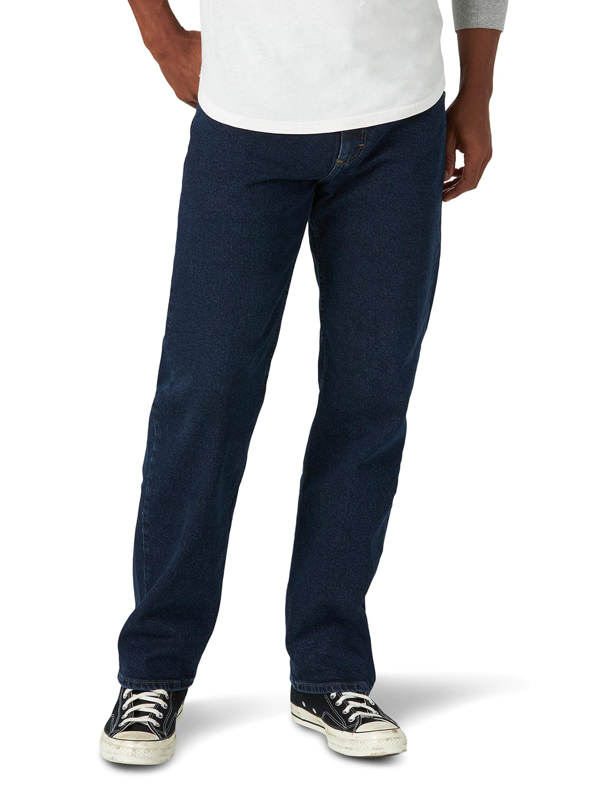 Wrangler Authentics Men's Classic 5-Pocket Relaxed Fit Flex Jean