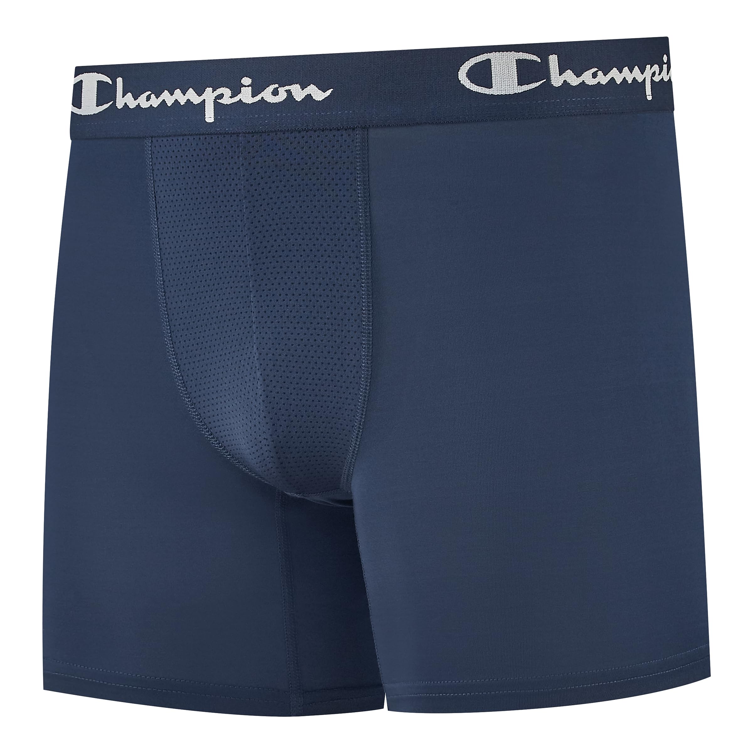 Champion Men's Performance Boxer Brief-5 Pack- With Moisture-wicking, Odor Control, Mesh Pouch & No Ride-up Fit (S–xl)