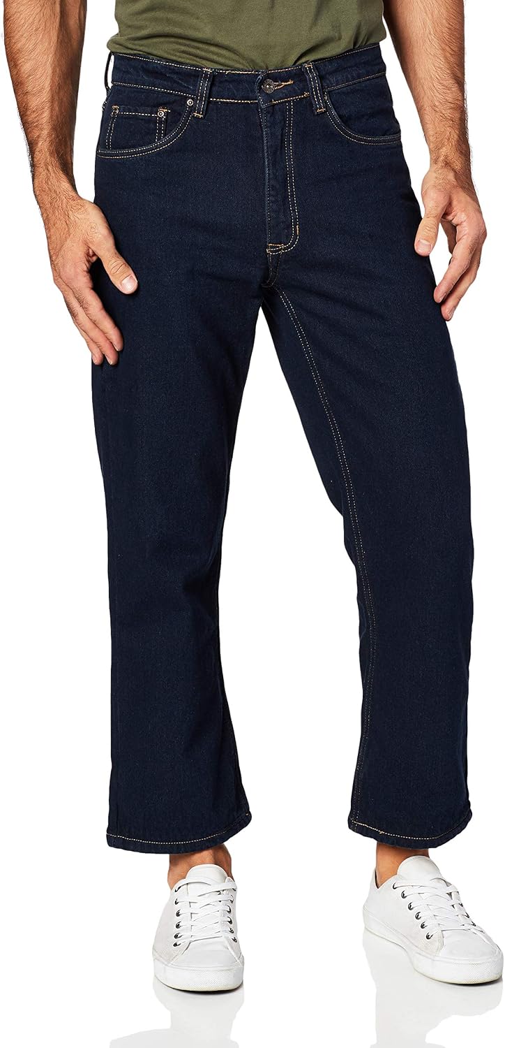 Smith's Workwear Men's Polar Fleece Lined 5 Pocket Work Jean