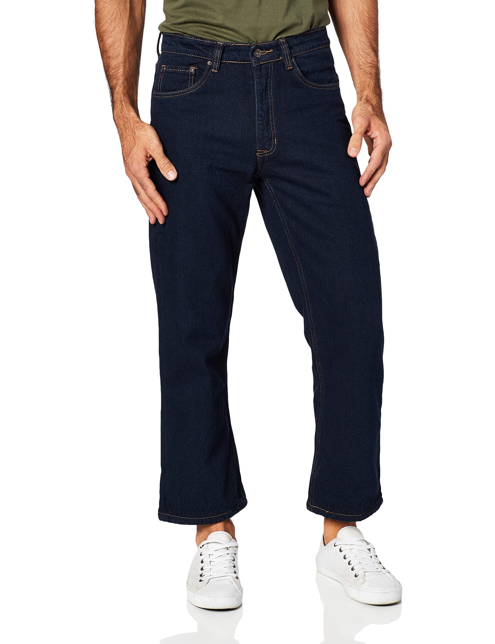Smith's Workwear Men's Polar Fleece Lined 5 Pocket Work Jean
