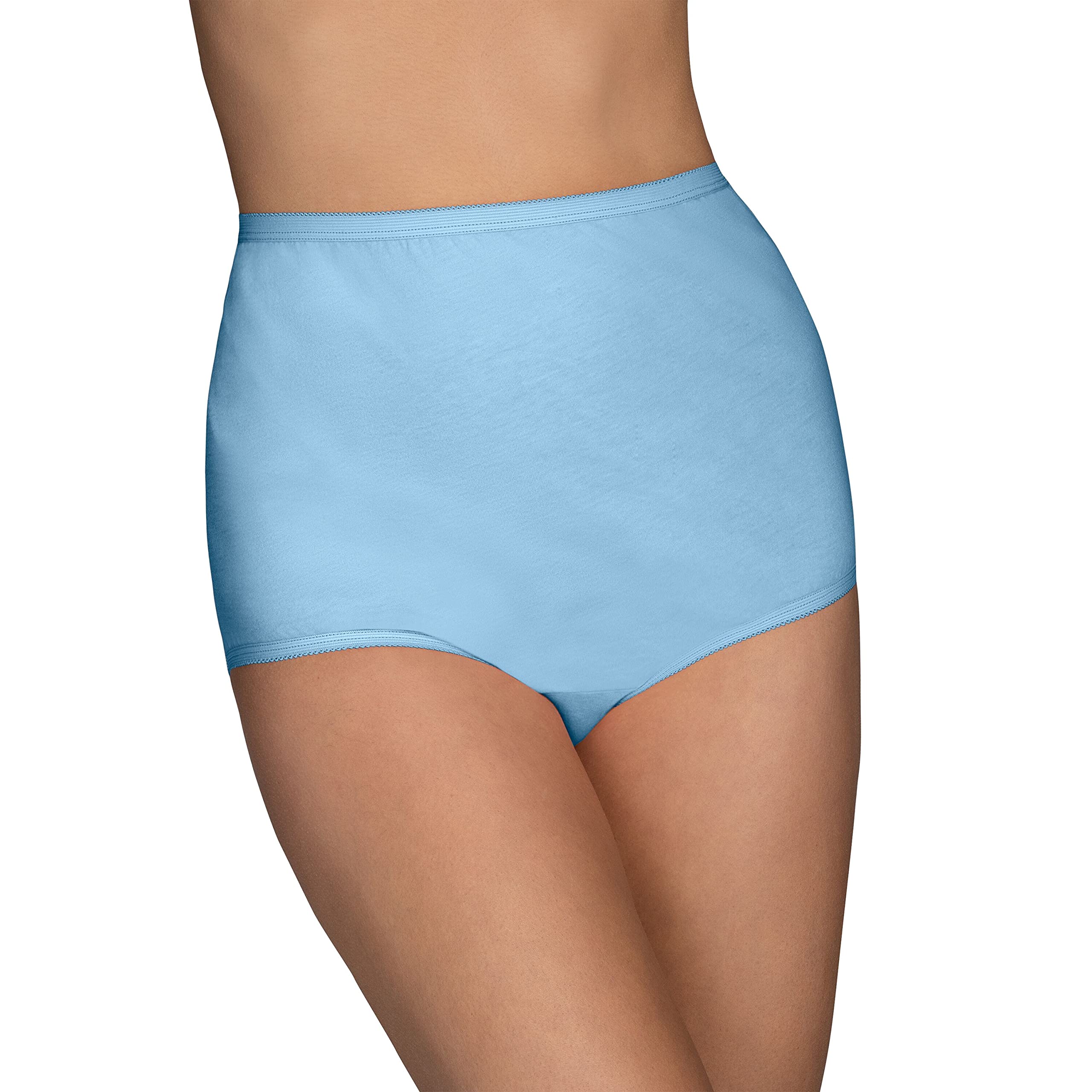 Vanity Fair Women's High Waisted Underwear, Full Coverage Ladies Panties, Perfectly Yours Briefs