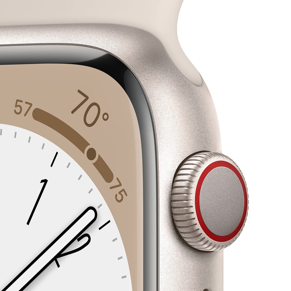Apple Watch Series 8 [GPS, 45mm] - Midnight Aluminum Case with Midnight Sport Band, M/L (Renewed)