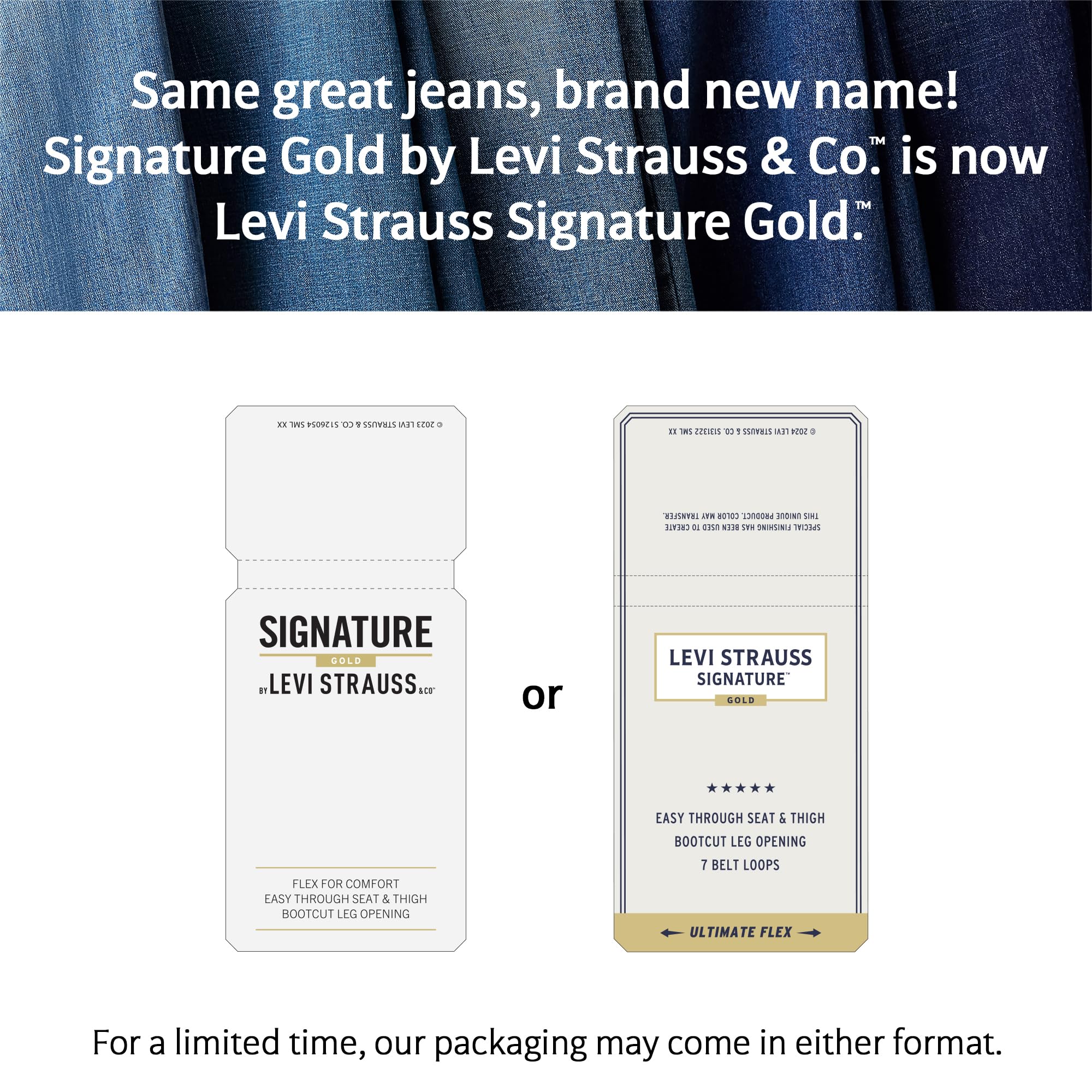 Levi Strauss Signature Gold Mens Relaxed Fit Flex Jeans (Available in Big & Tall)
