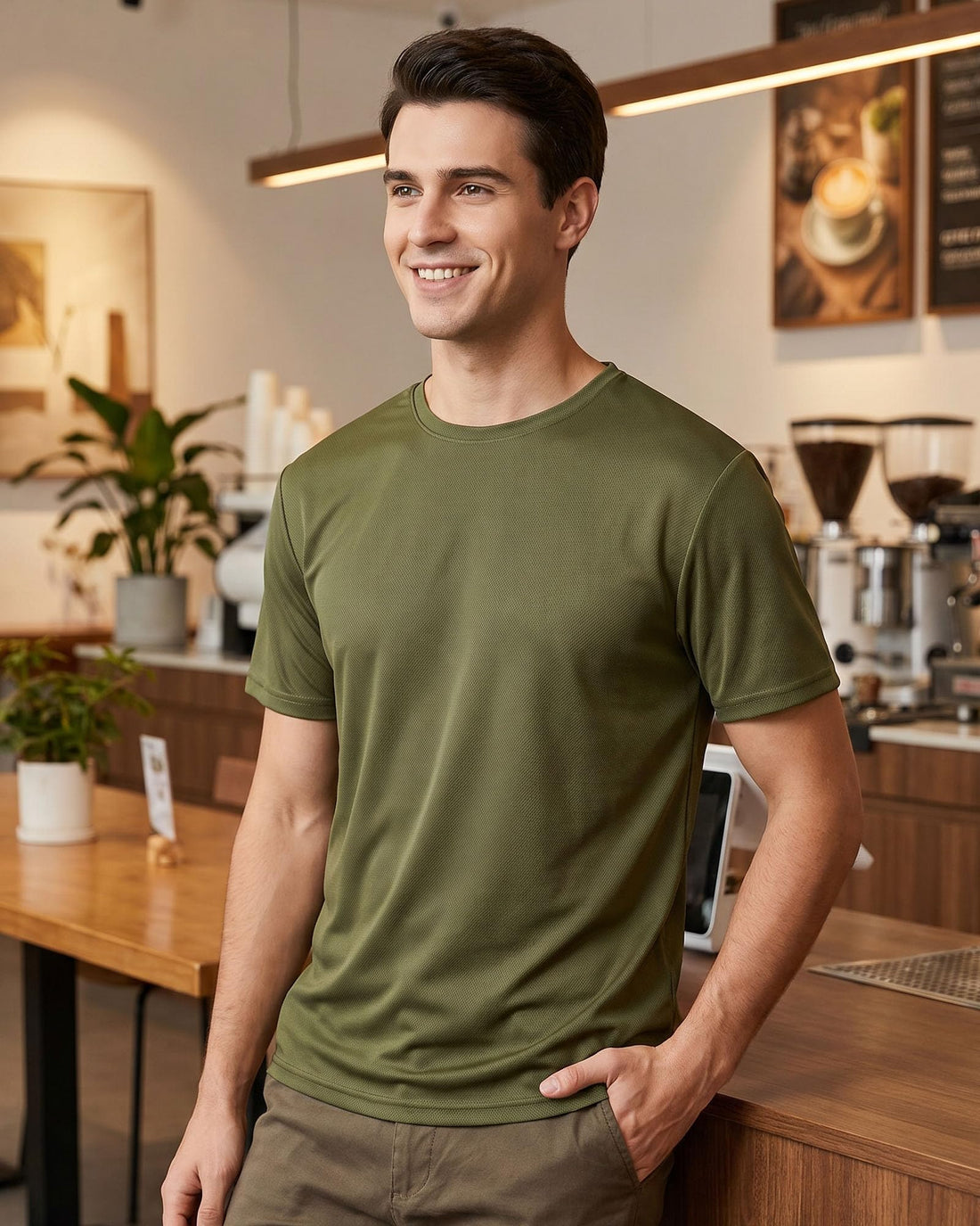 2Pcs Men's Short-Sleeve Sports T-Shirts, Quick-Drying and Breathable Tops for Gym, and Running
