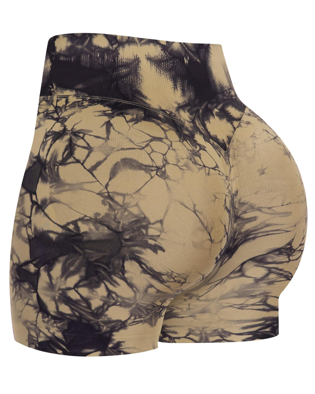 ATHVOTAR Workout Gym Shorts Women, High Waisted Seamless Butt Lifting Scrunch Butt Sports Shorts