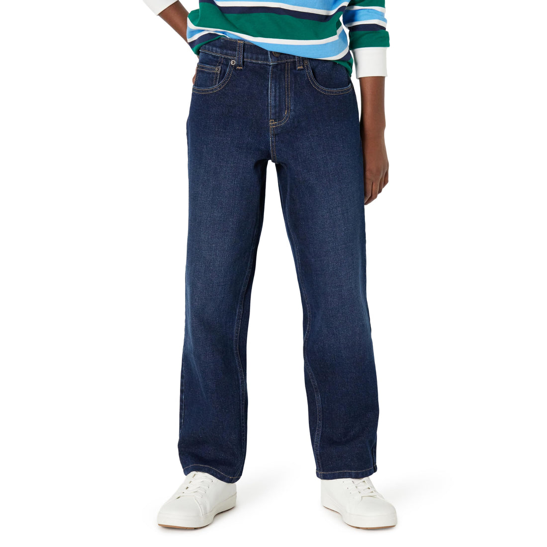 Amazon Essentials Boys' Medium Stretch Loose Jean