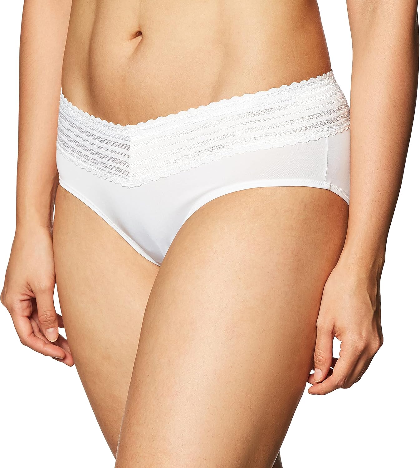 Warner's womens No Pinching No Problems Dig-free Comfort Waist With Lace Microfiber Hipster 5609j