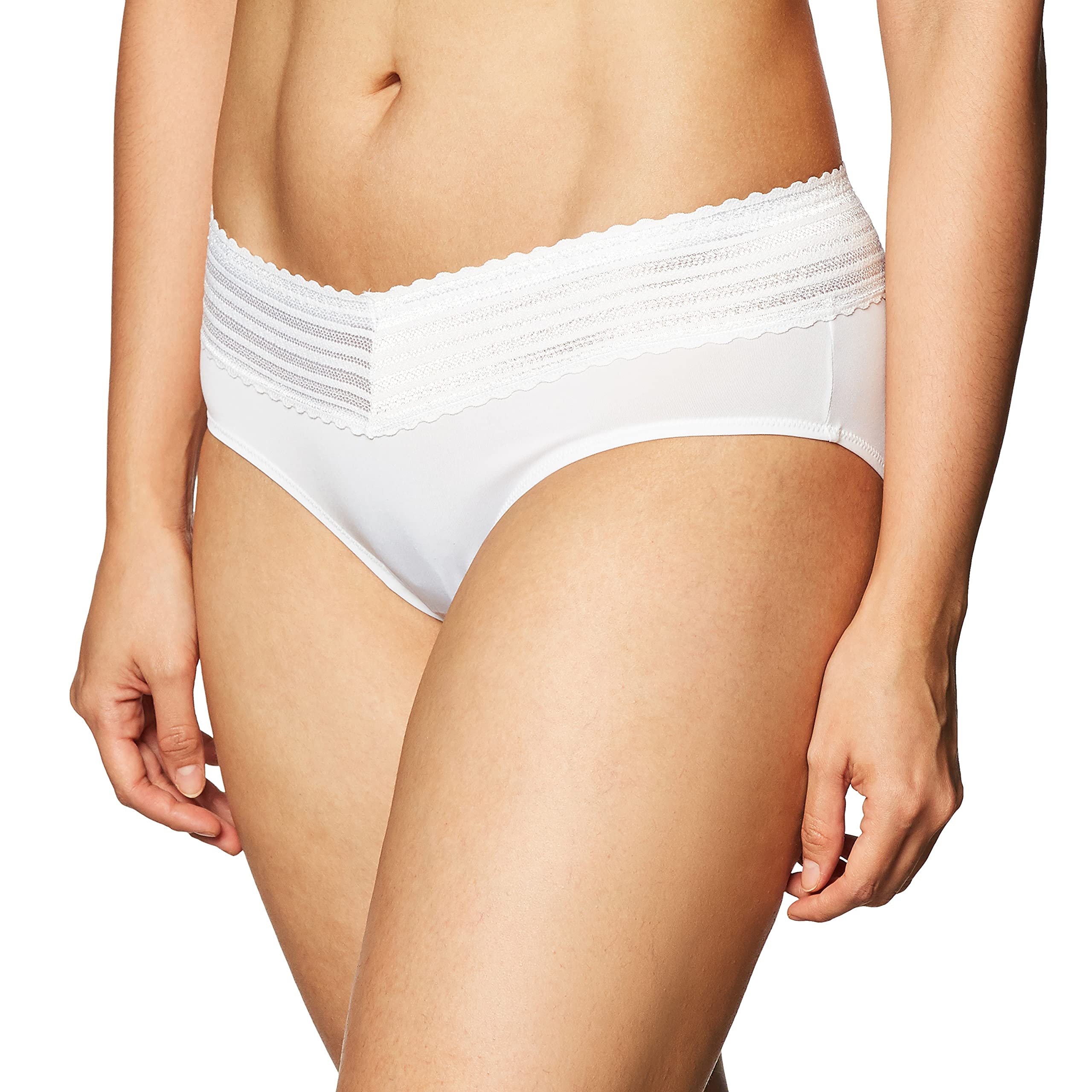 Warner's womens No Pinching No Problems Dig-free Comfort Waist With Lace Microfiber Hipster 5609j