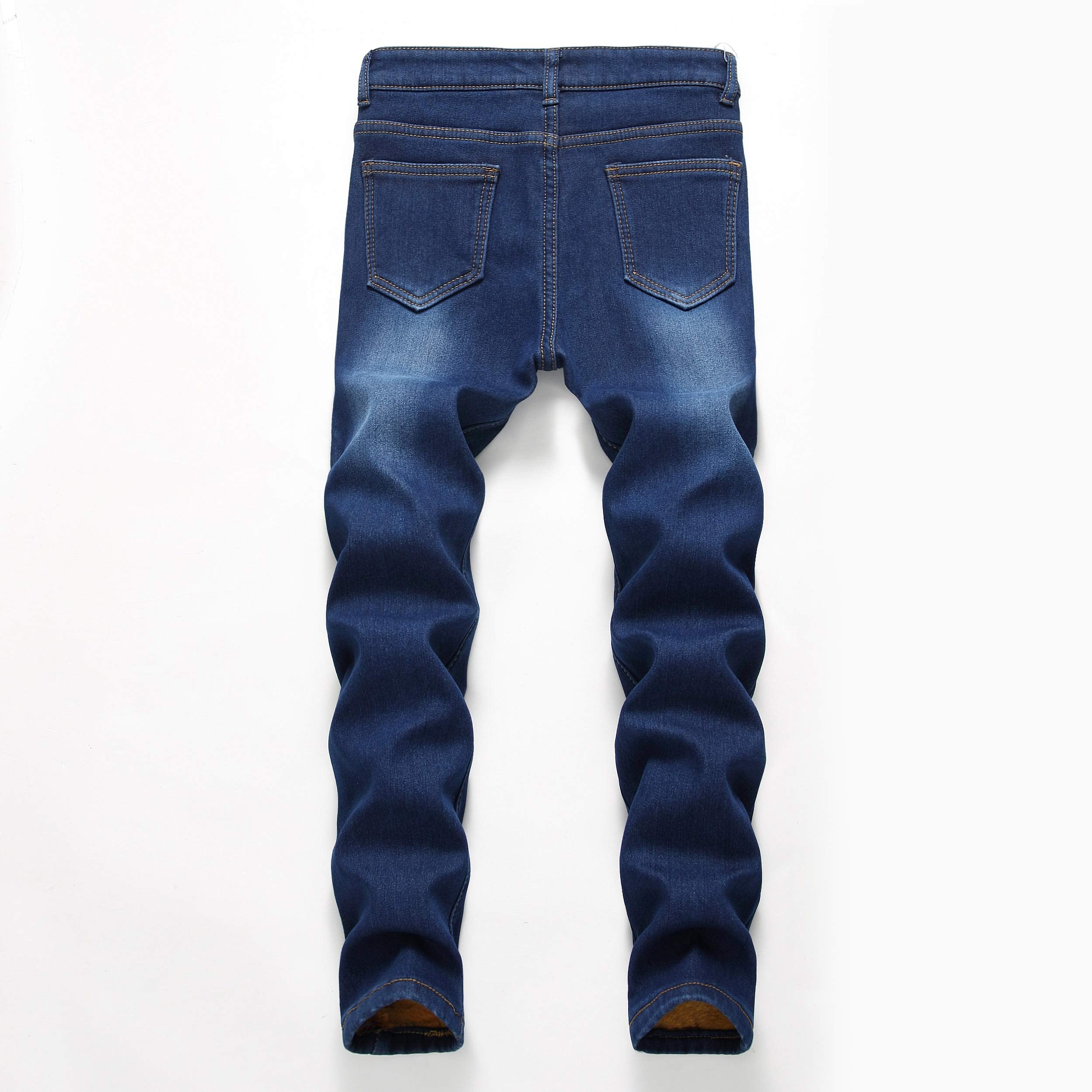 FREDD MARSHALL Boy's Fleece Lined Skinny Fit Jeans