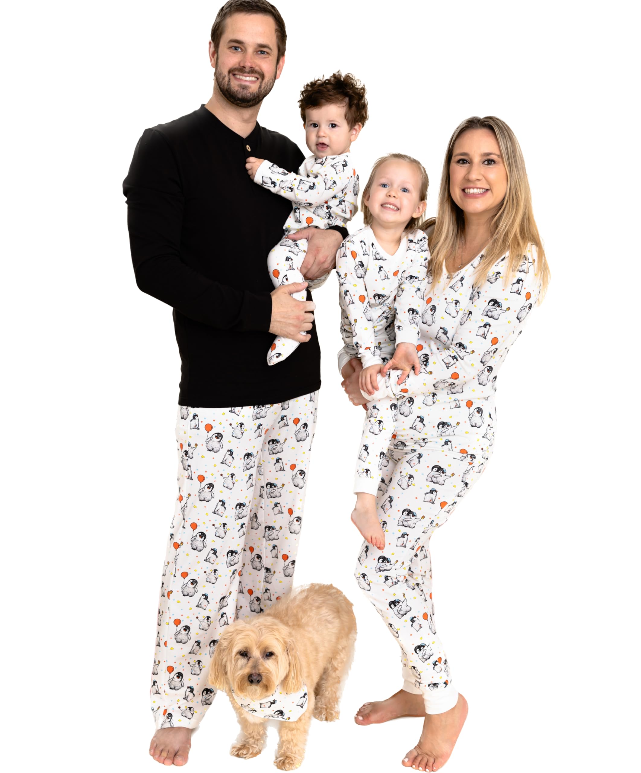 Owlivia Christmas Halloween Pajamas For Family, Organic Cotton Holiday Pjs Matching Sets