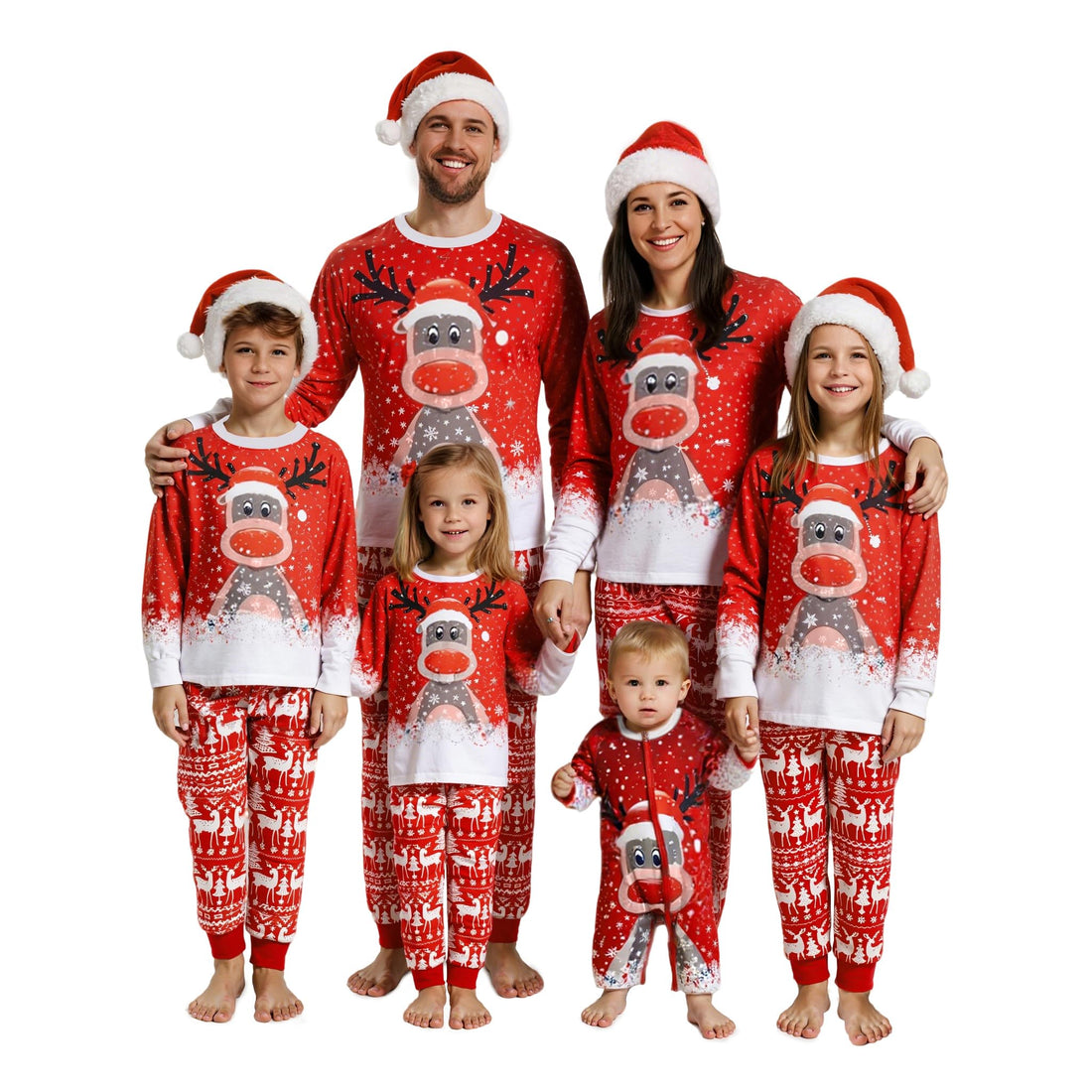 Family Christmas Pajamas Matching Sets Xmas Pjs