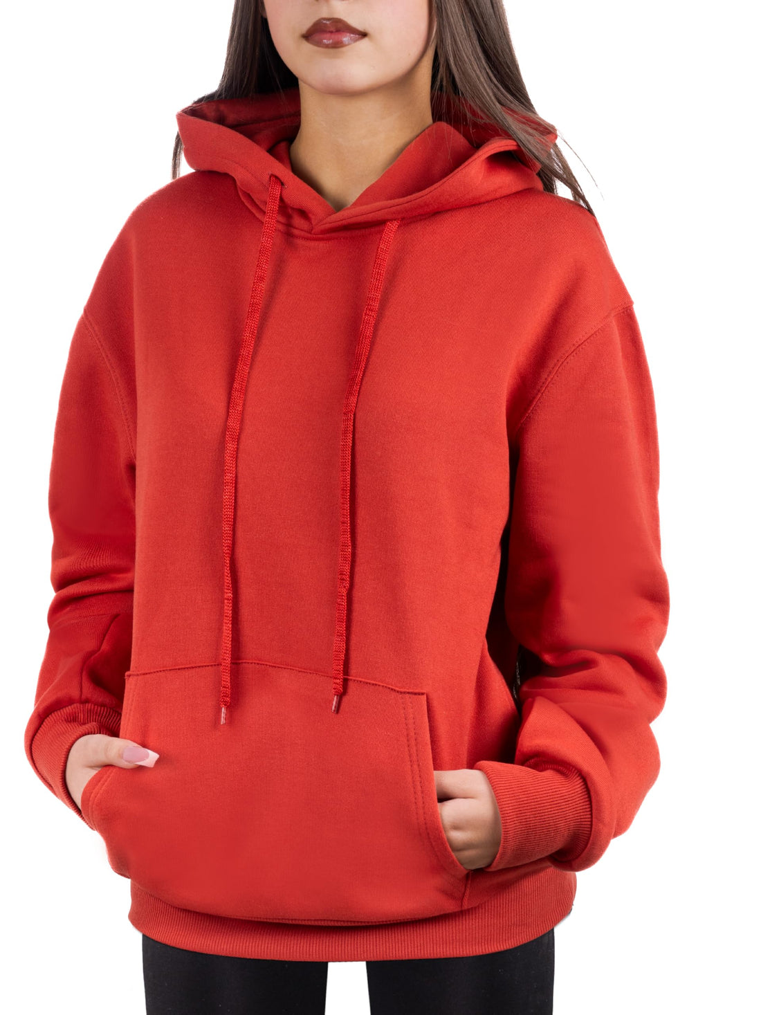 Oversized Pullover Hoodie for Women Soft Fleece Cotton Blend, Cozy Everyday Sweatshirt