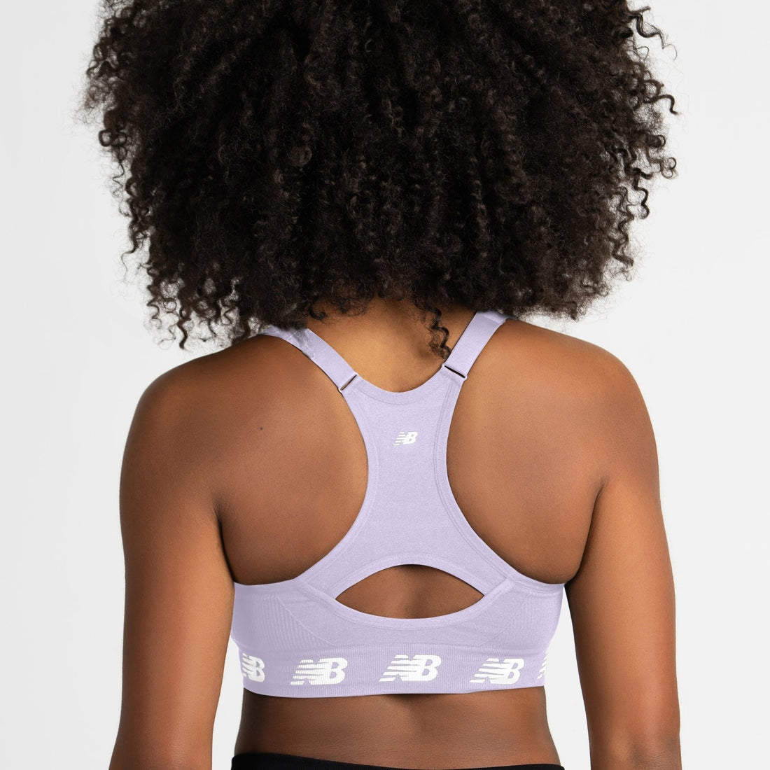New Balance 3 Pack Seamless Sports Bras for Women, Cami Keyhole Breathability, Gym Sports Bra, Yoga Workout Set