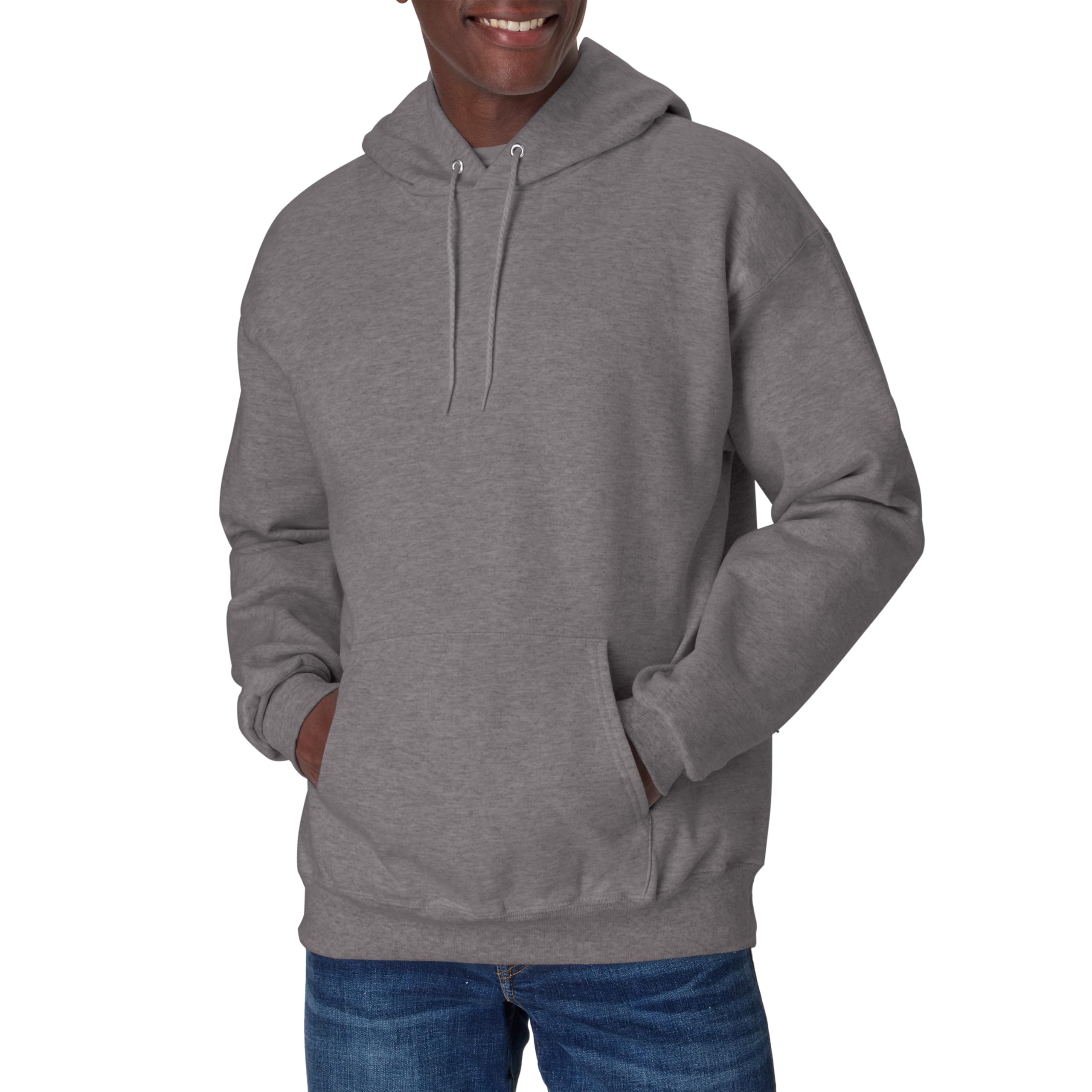 Hanes Men's Ultimate Sweatshirt, Heavyweight Fleece Hoodie, Cotton Sweatshirt for Men