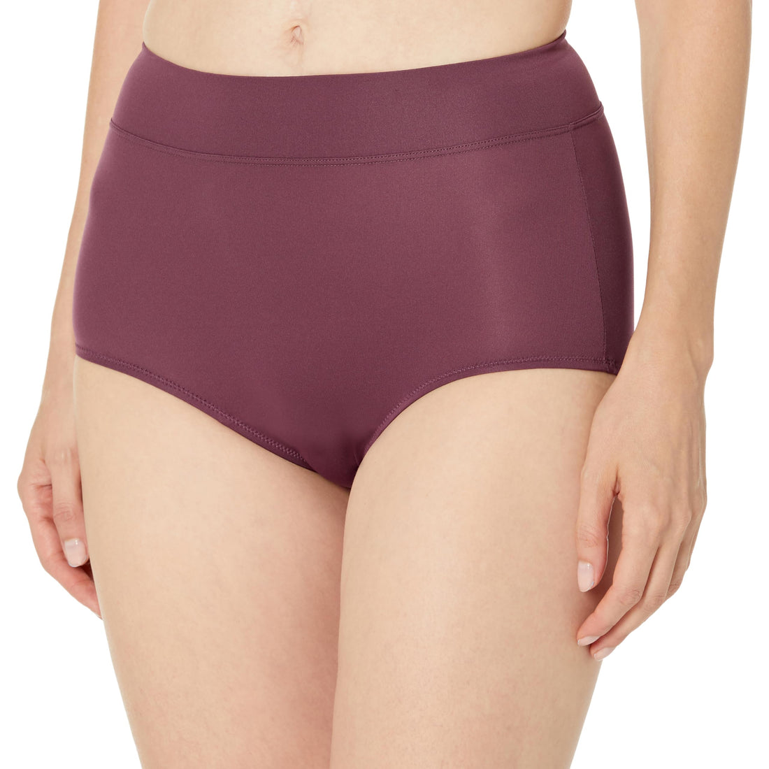 Warner's Women's No Pinching No Problems Hi Cut Brief Panty