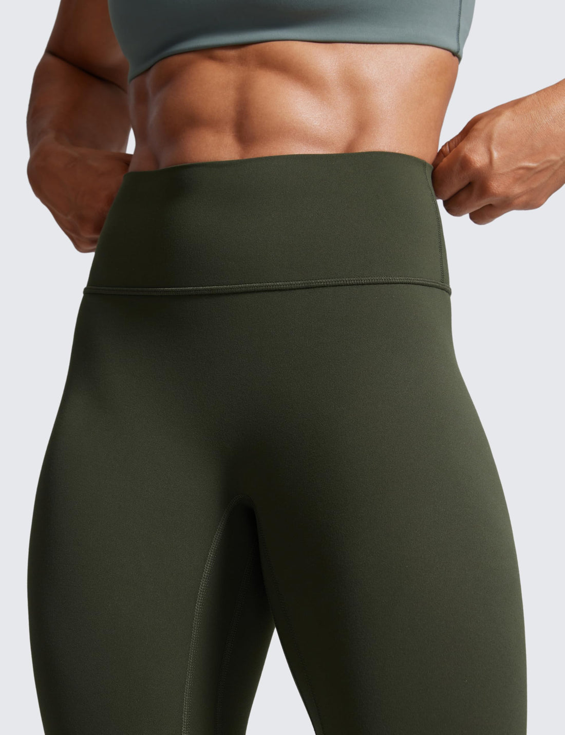 CRZ YOGA Secretsculpt Leggings 25" | Butterlift, Buttery Soft, Moderate Compression, Workout, Pilates, No Front Seam, Booty Scrunch Butt, High Waist, for Women