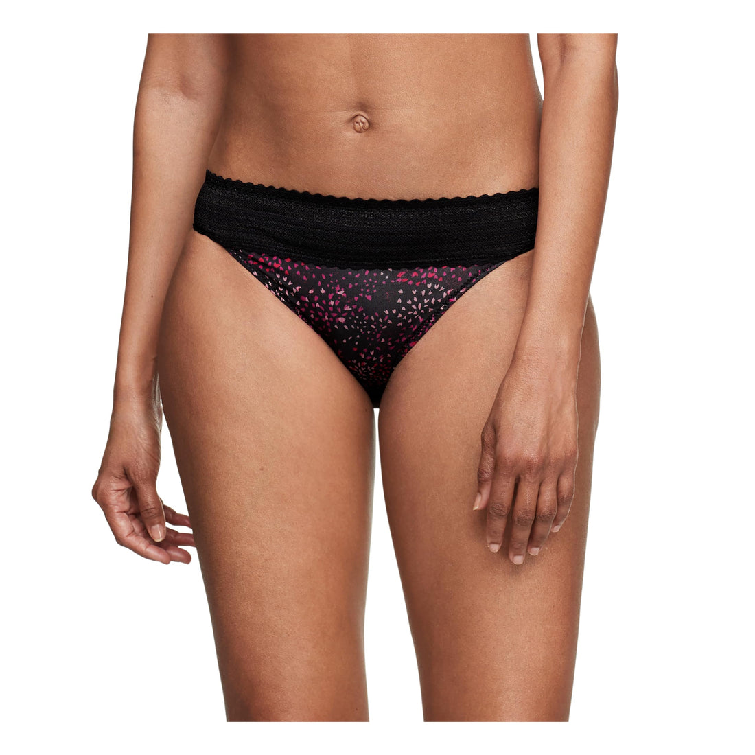 Warner's womens No Pinching No Problems Dig-free Comfort Waist With Lace Microfiber Hipster 5609j