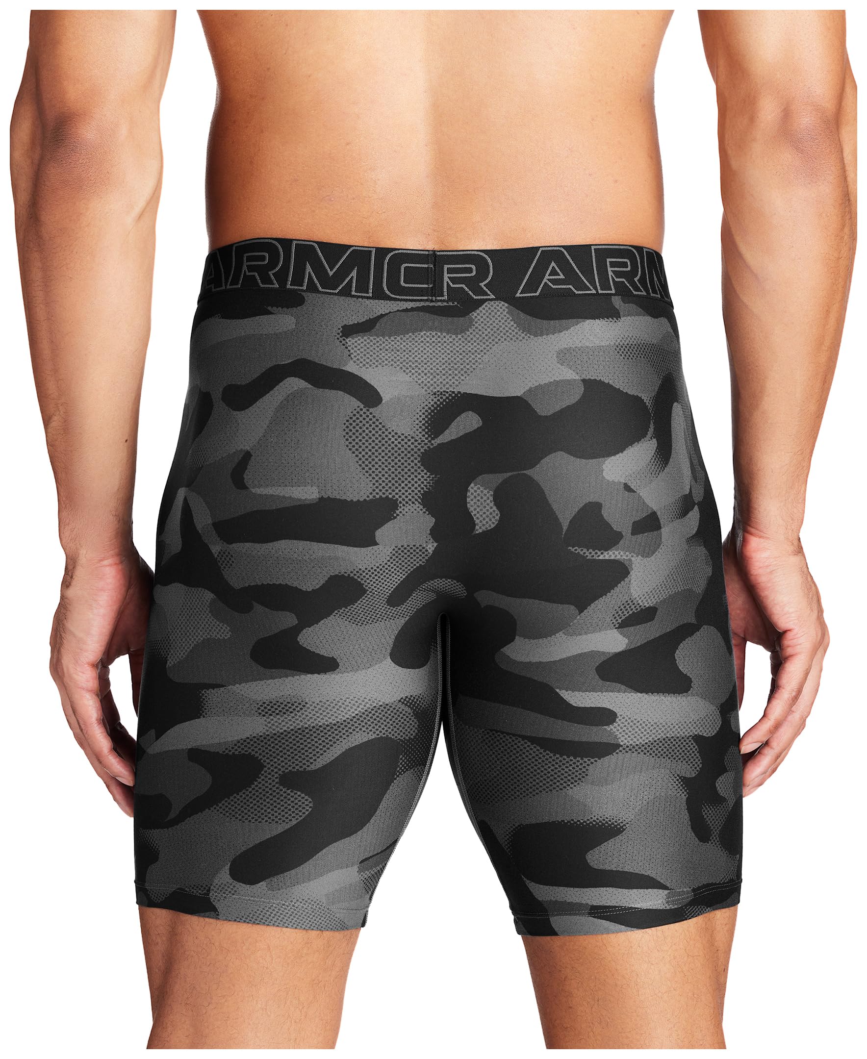 Under Armour Men's Performance Tech Long-Leg Boxerjock Brief Underwear, 9" Inseam, All-Day Comfort & Ultra-Soft, 3-Pack