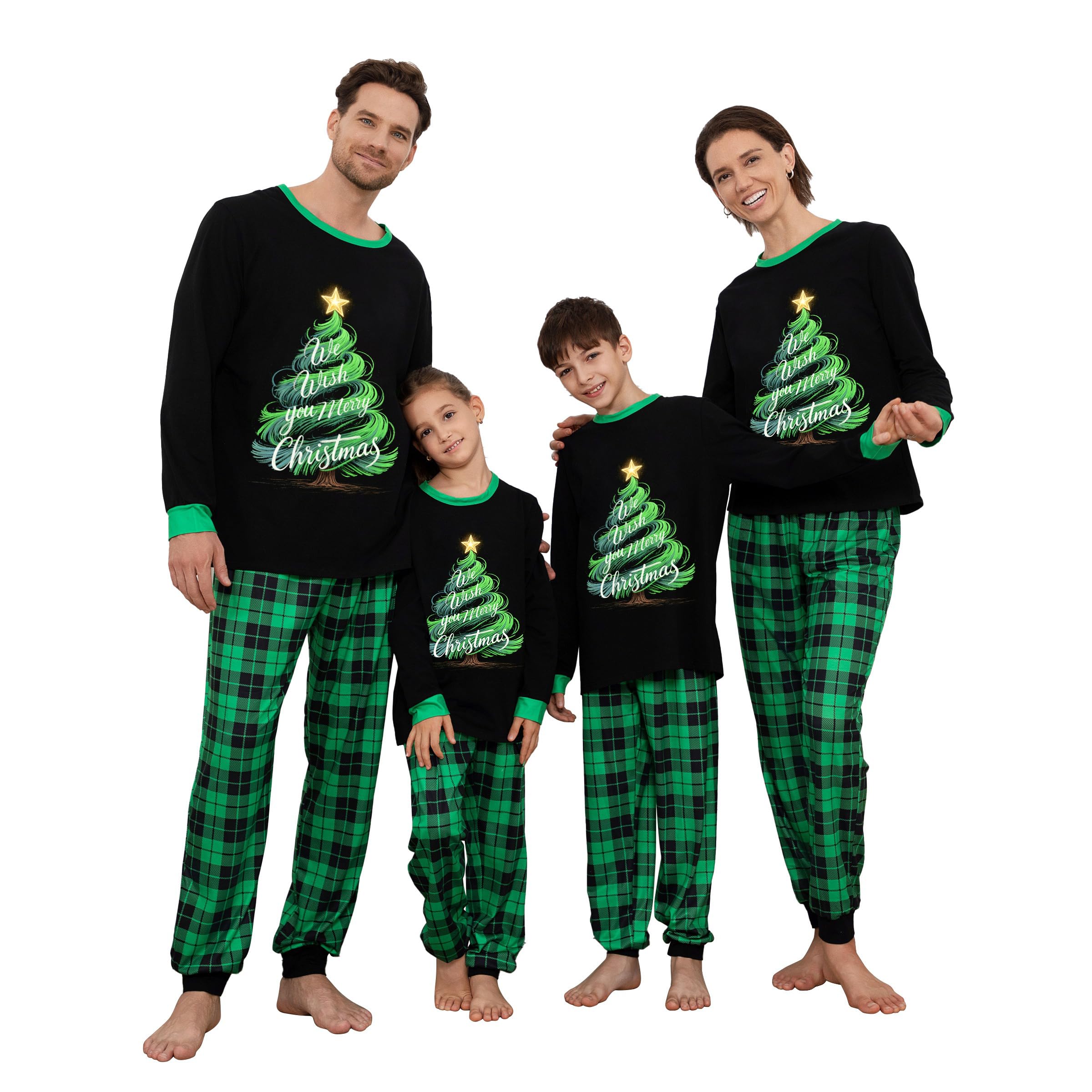 Family Christmas Pajamas Matching Sets Xmas Pjs