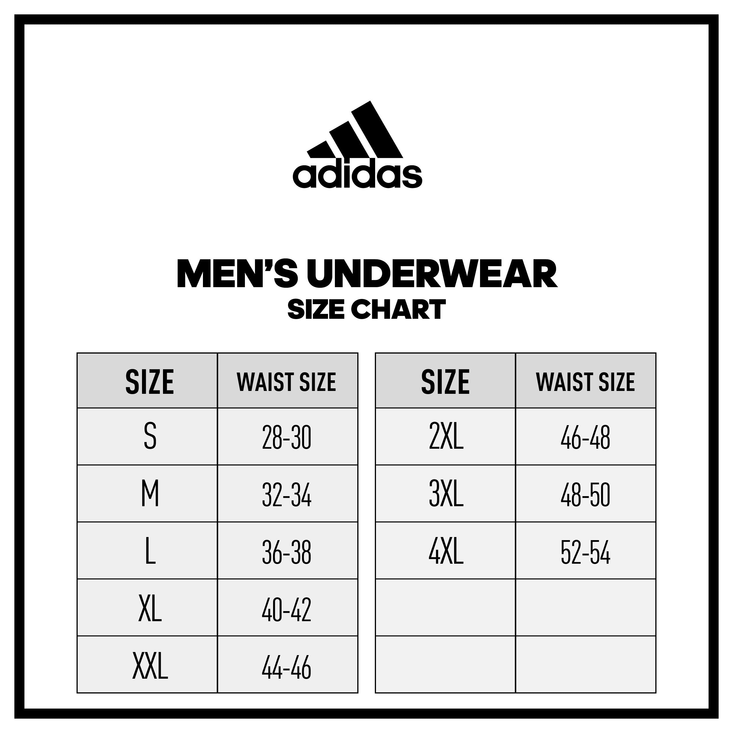 adidas Men's Microfiber Boxer Briefs Underwear (Multipack) Athletic Stretch-Fit