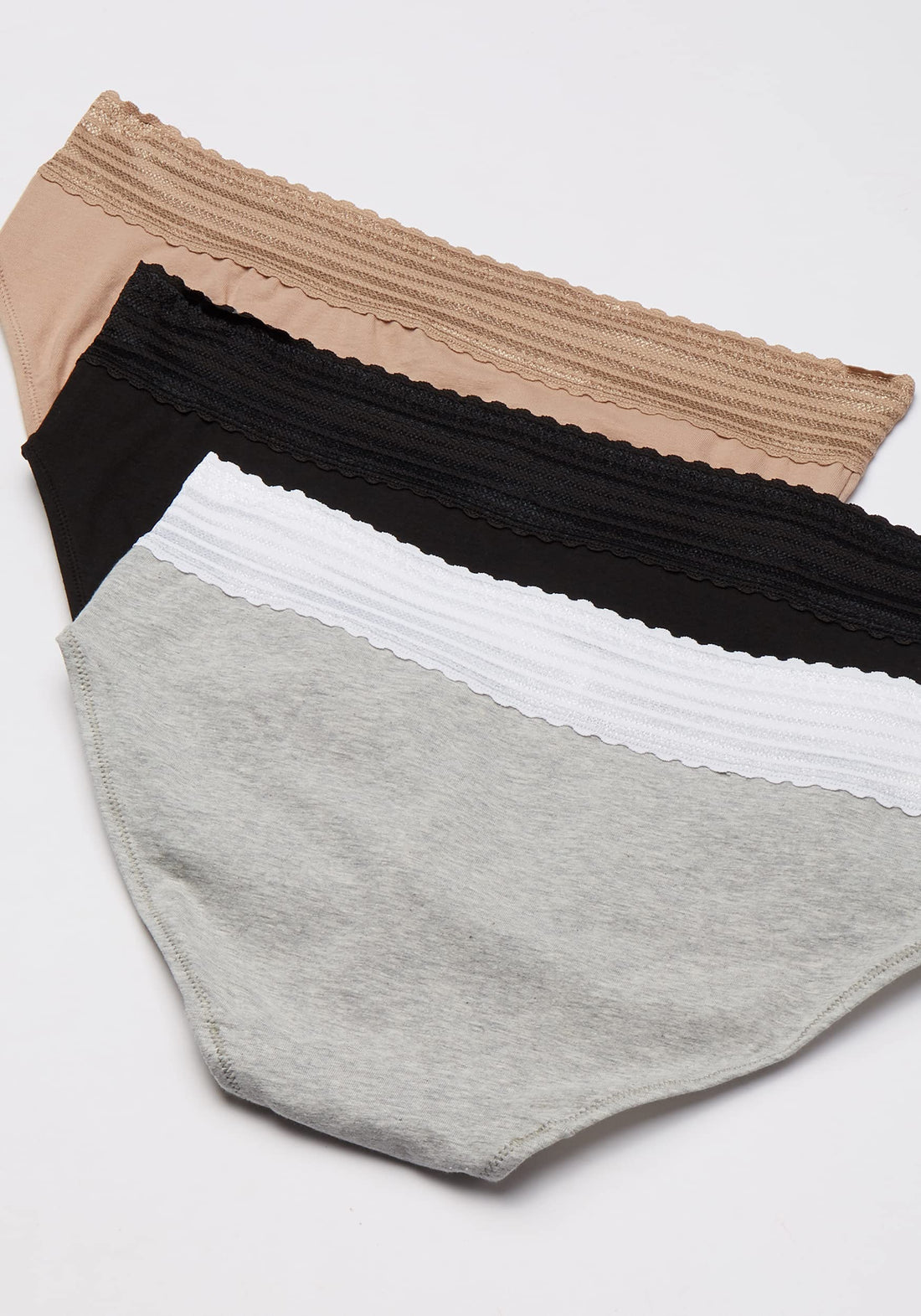 Warner's womens Blissful Benefits No Muffin 3 Pack Hipster Panties