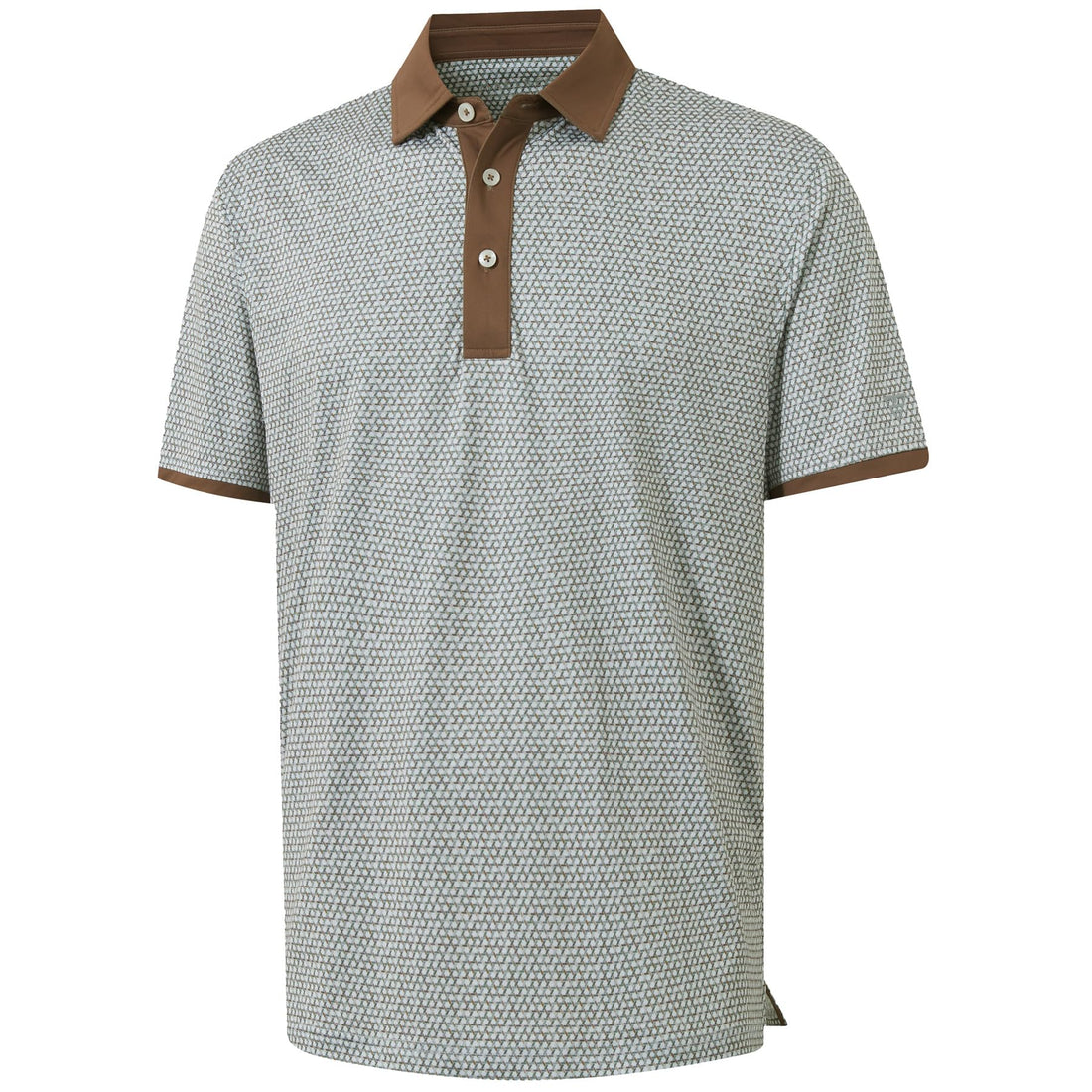 M MAELREG Golf Polo Shirts for Men Dry Fit Performance Lightweight Printing Contrast Collar Mens Golf Shirts Short Sleeve