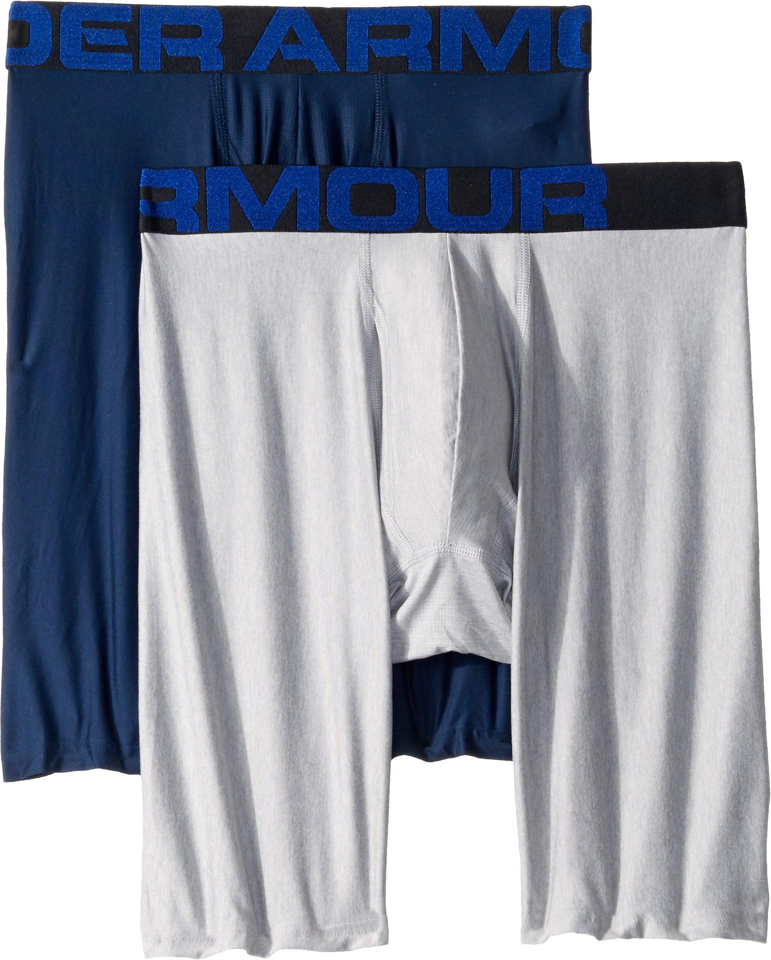Under Armour Men's Performance Tech Long-Leg Boxerjock Brief Underwear, 9" Inseam, All-Day Comfort & Ultra-Soft, 3-Pack