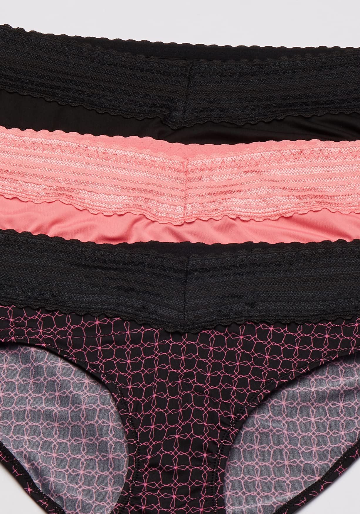 Warner's womens Blissful Benefits No Muffin 3 Pack Hipster Panties