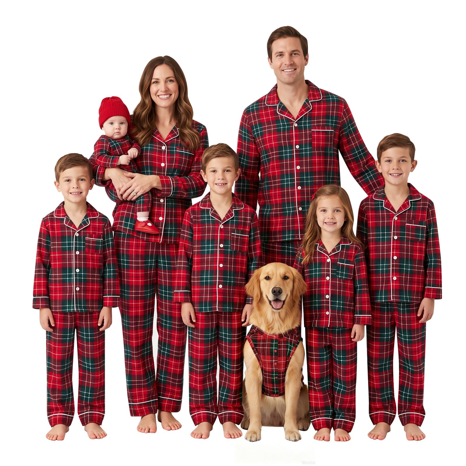 Family Christmas Pajamas Matching Sets Xmas Pjs